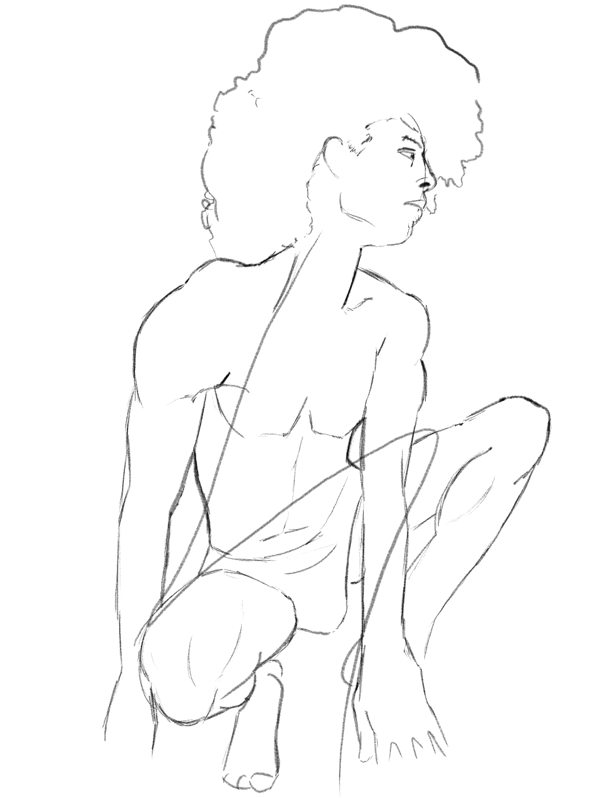 Sketches Nus par Taliesin