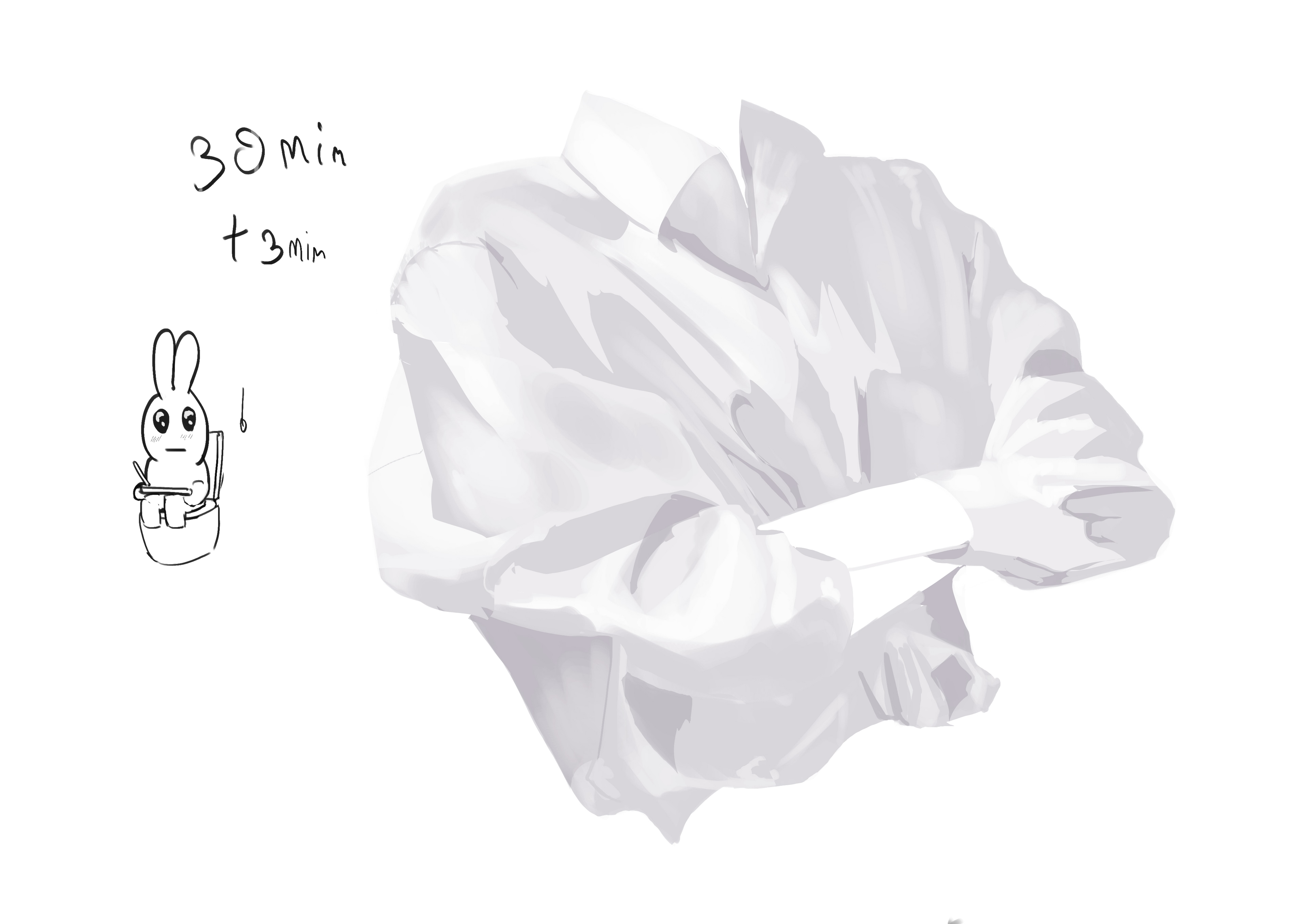 tshirt blanc par Yubel