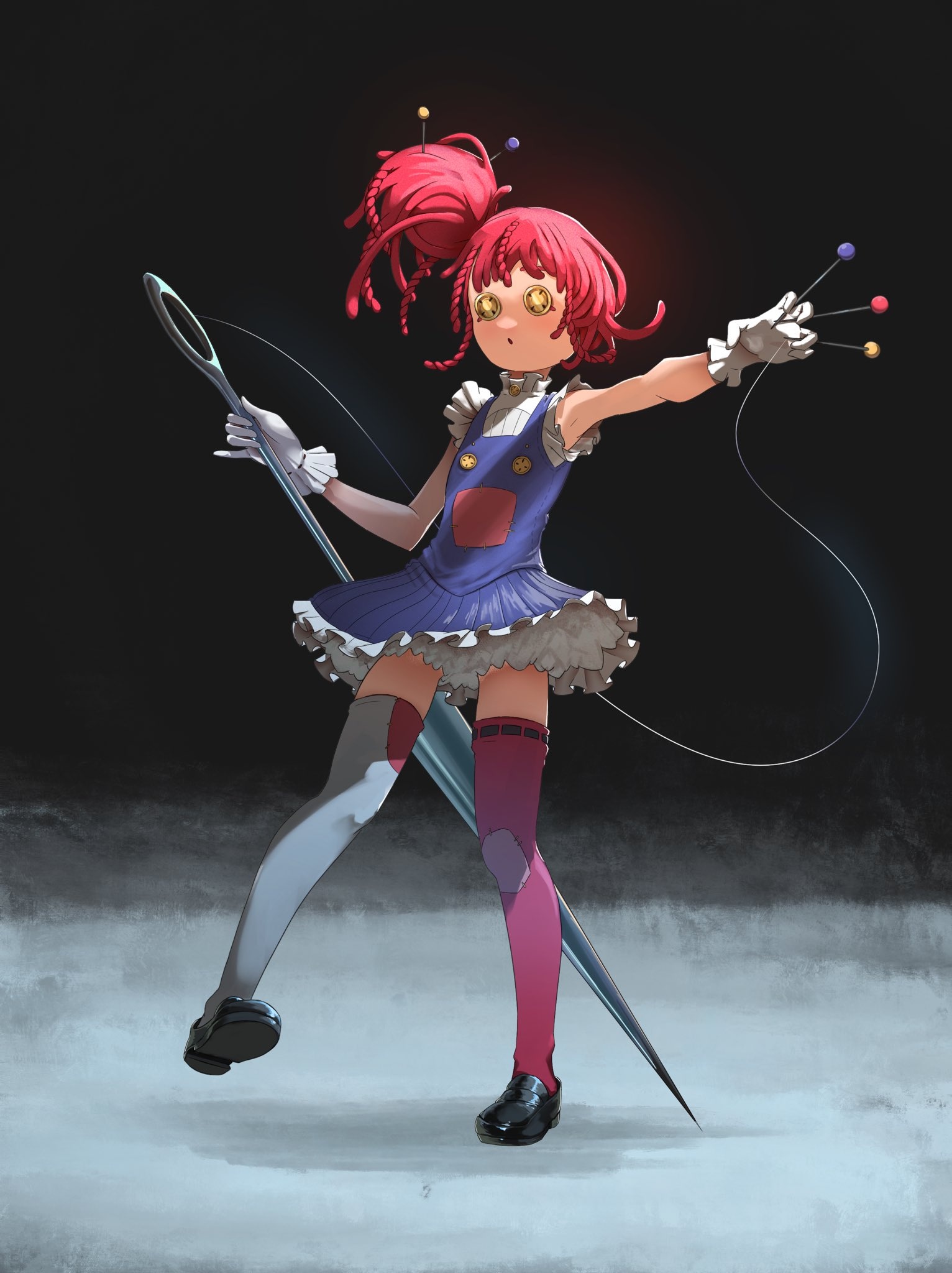 Character Design - Poupée de son par Ushien