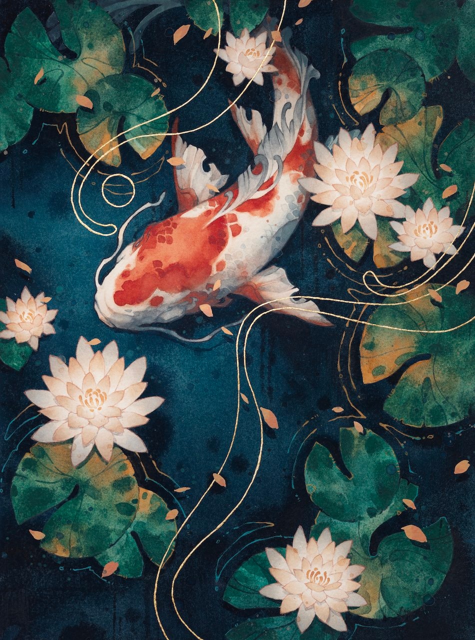 Étude carpe kelogsloops par camilova16
