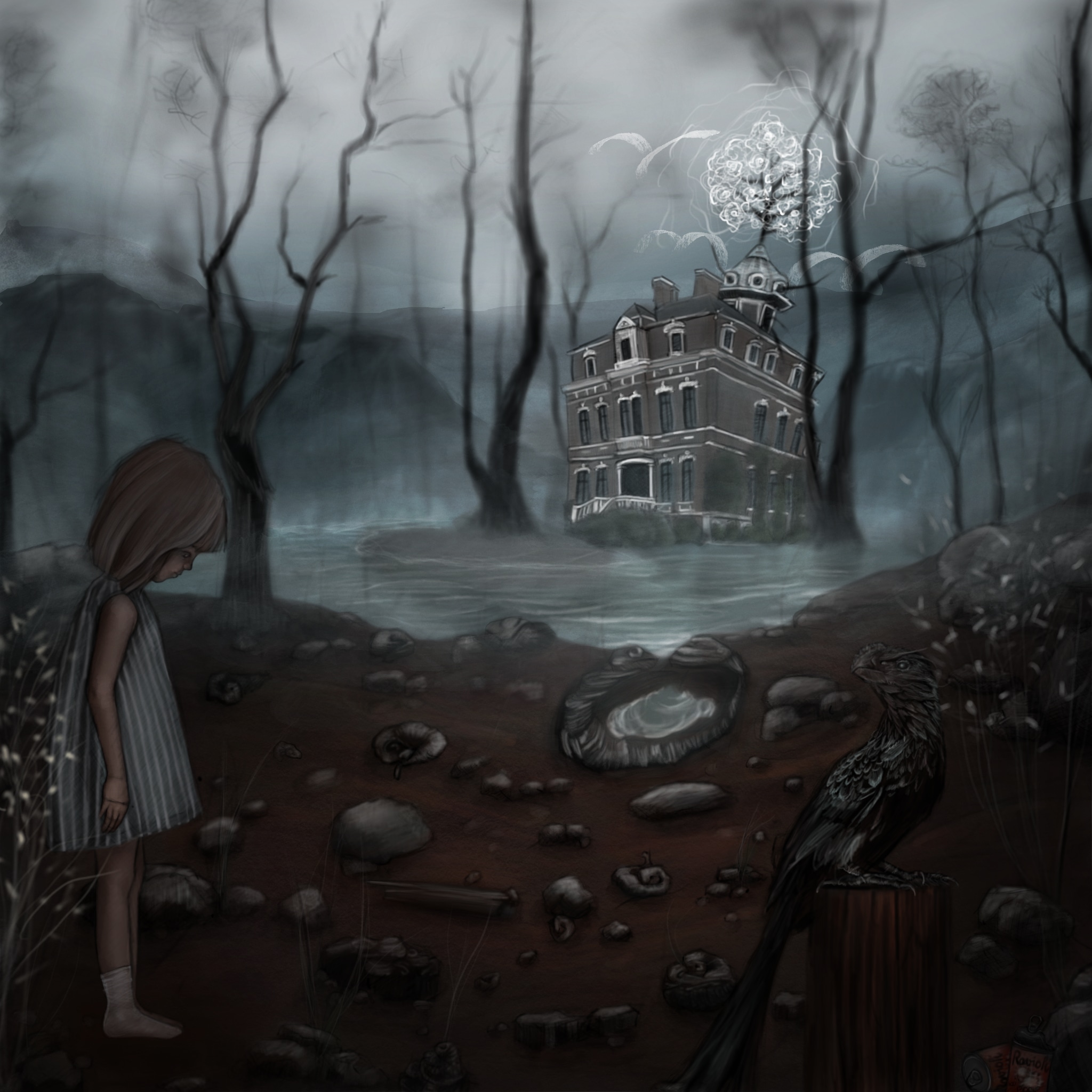 Illustration digitale avant les cours par ClaudiaGillis