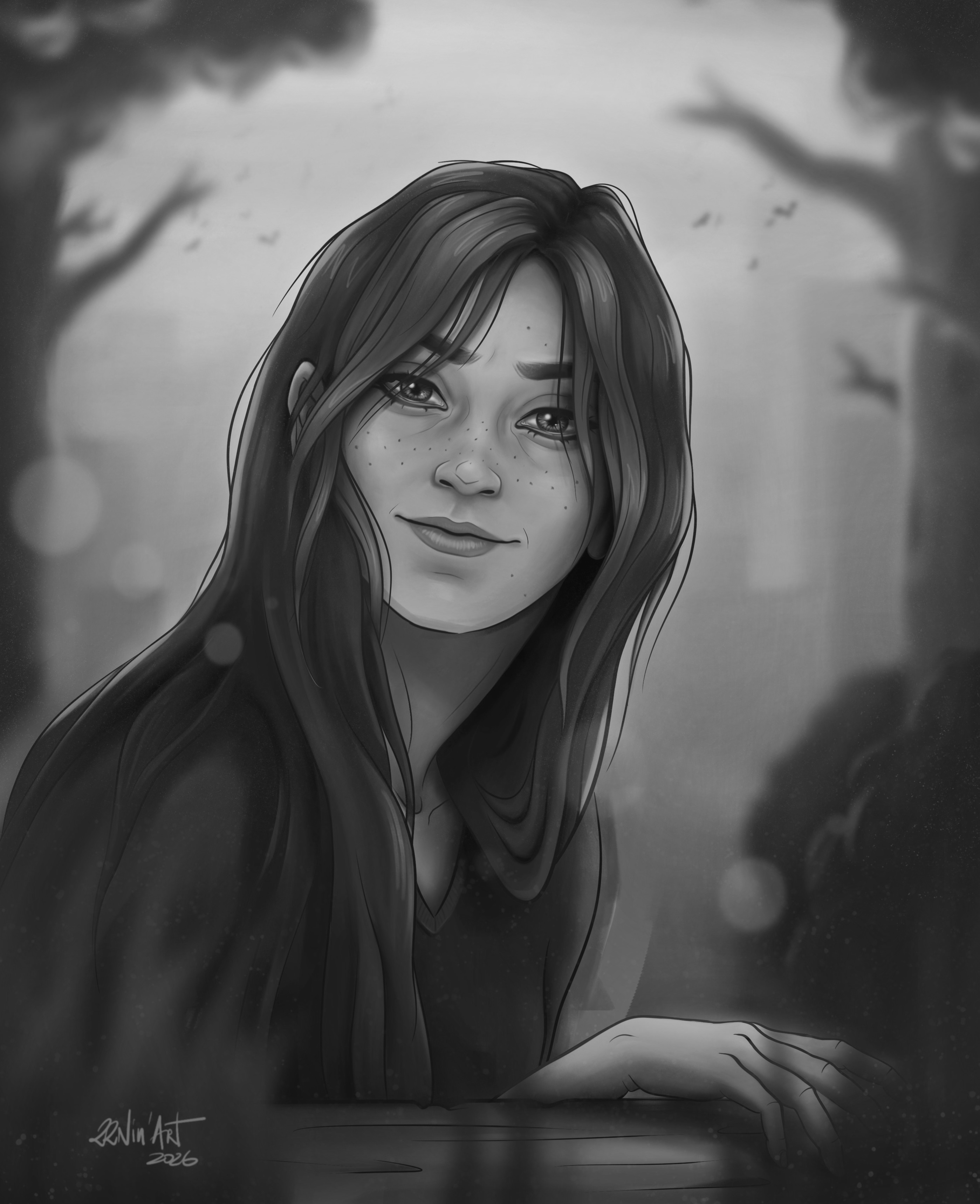 La fille du parc par 22nin-art