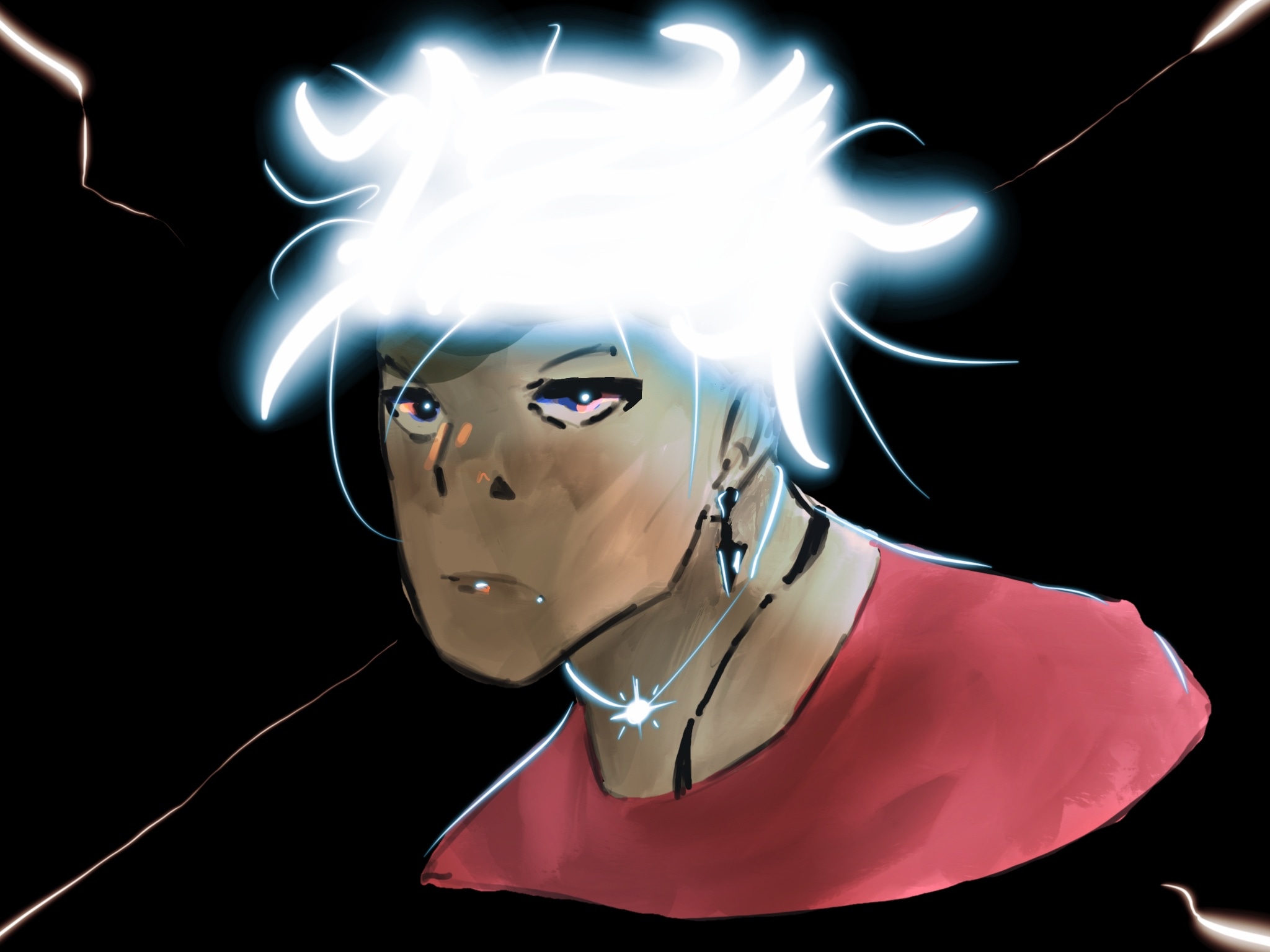 Mise en pratique des bases de procreate par Underfel