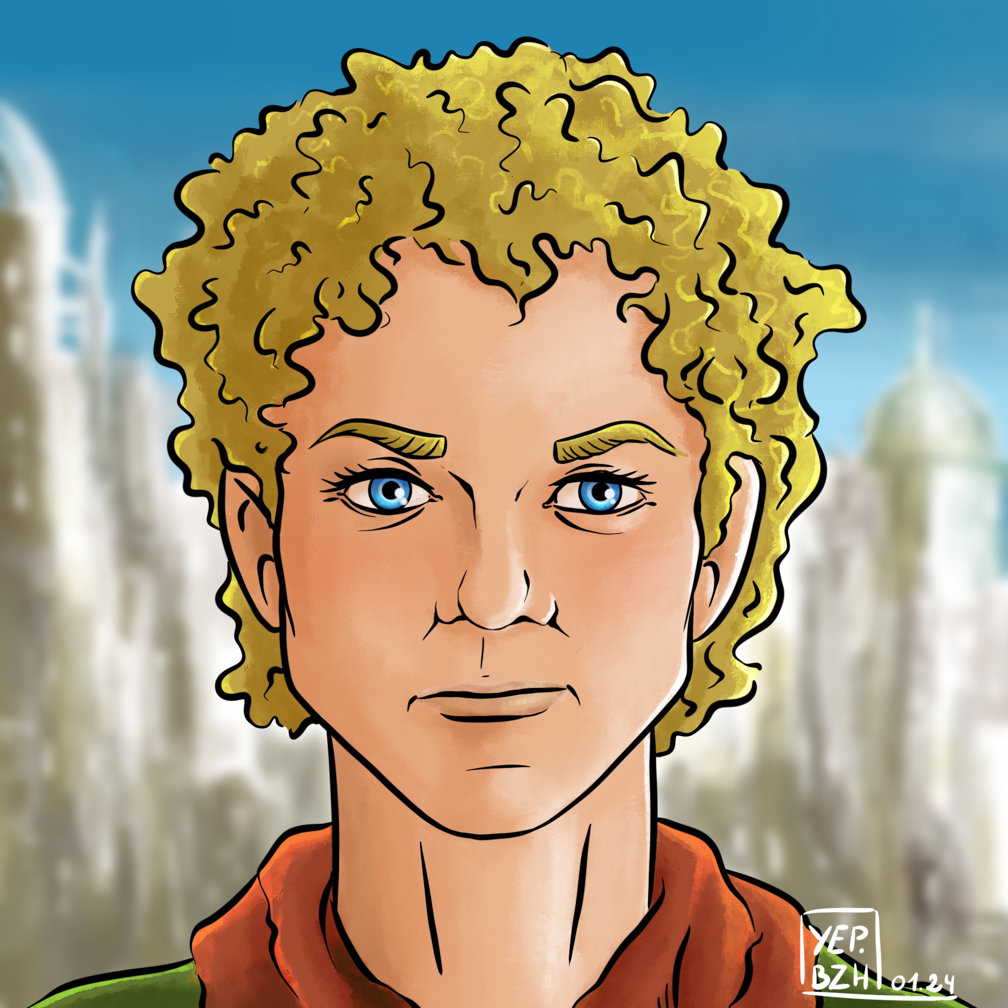Portraits personnages bd par yep.bzh