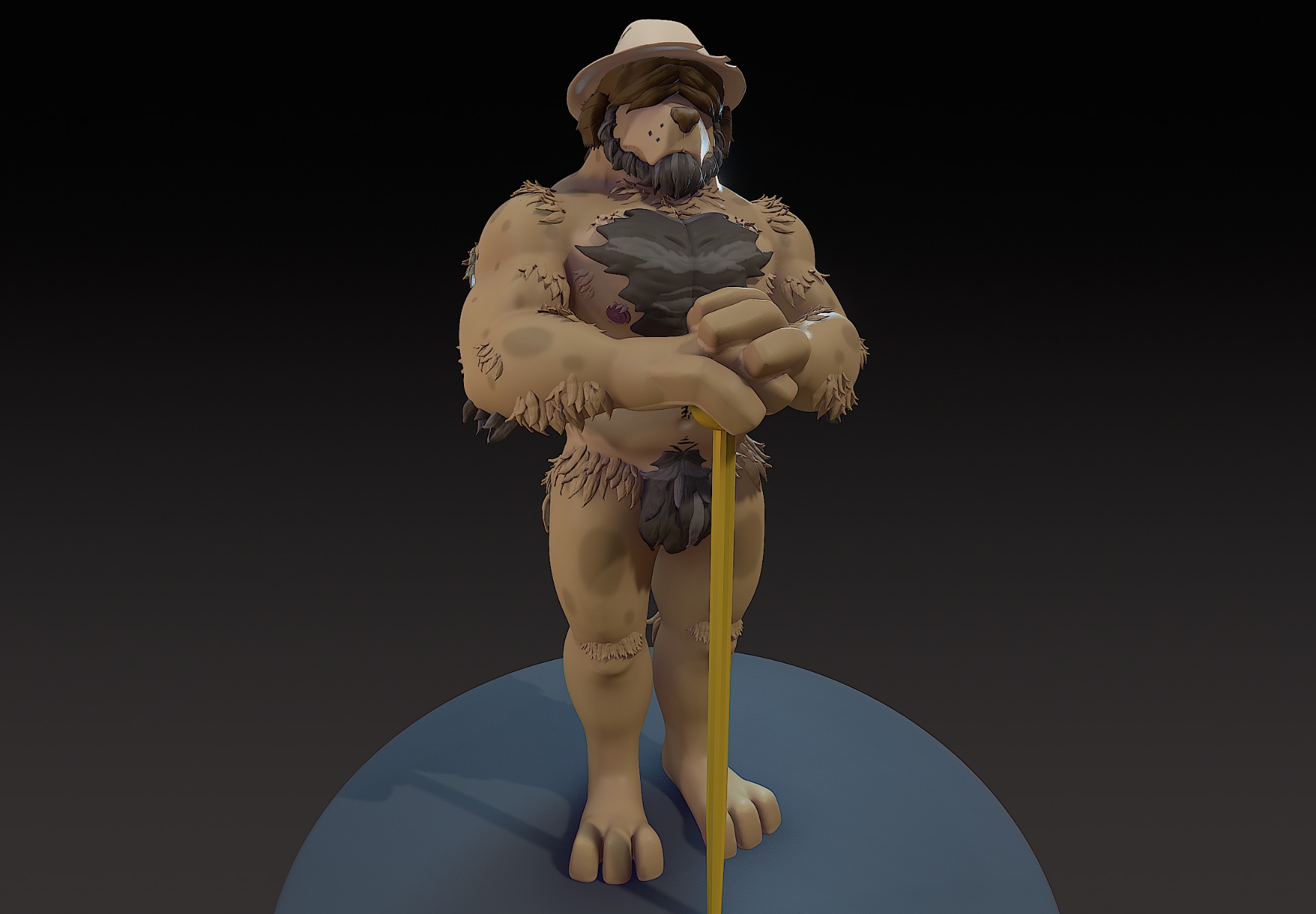 3D sculpt_Toto par lostsoul