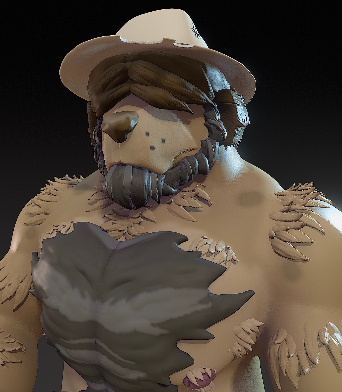 3D sculpt_Toto par lostsoul