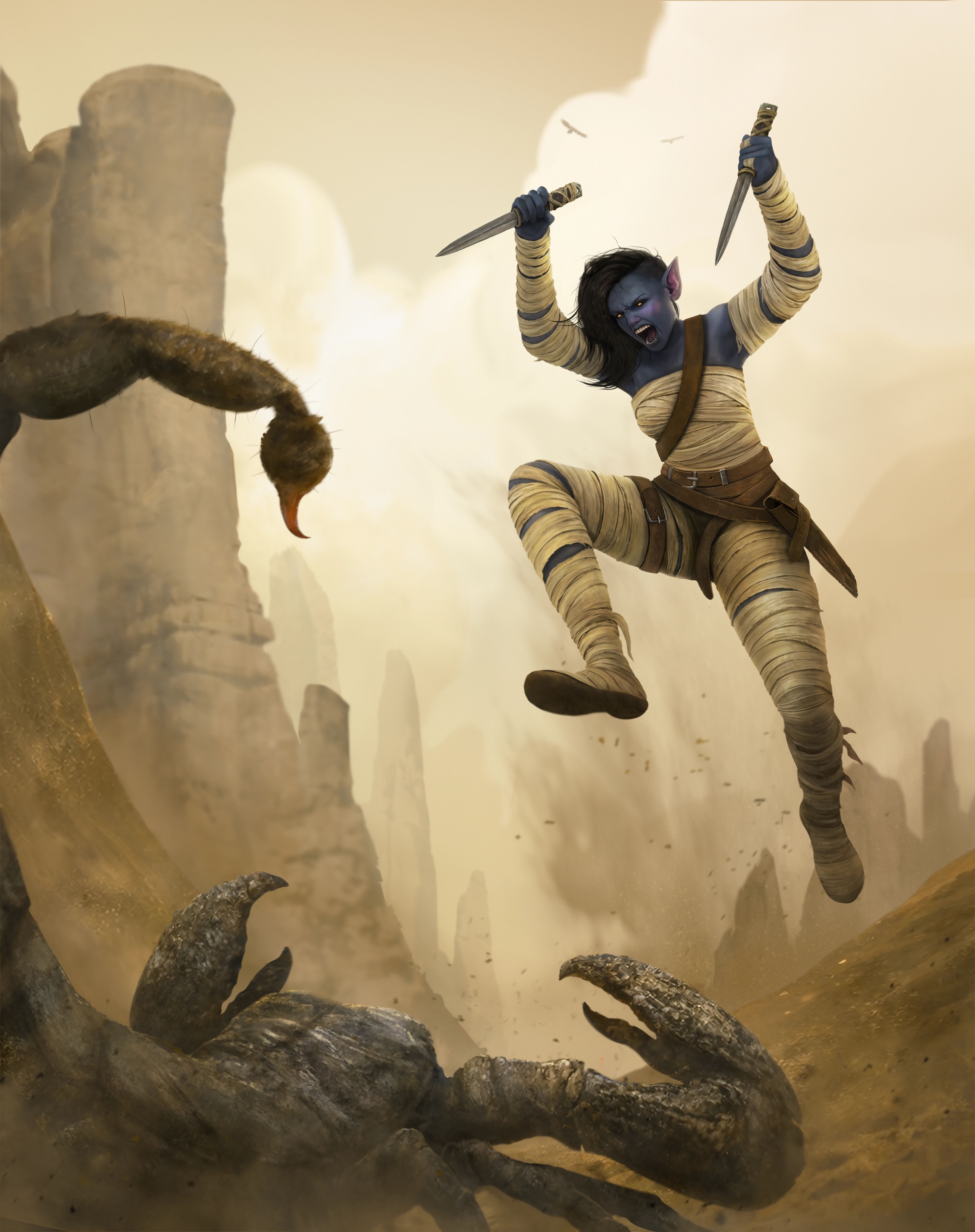 DRA’SARI - The Desert Elves par Domni
