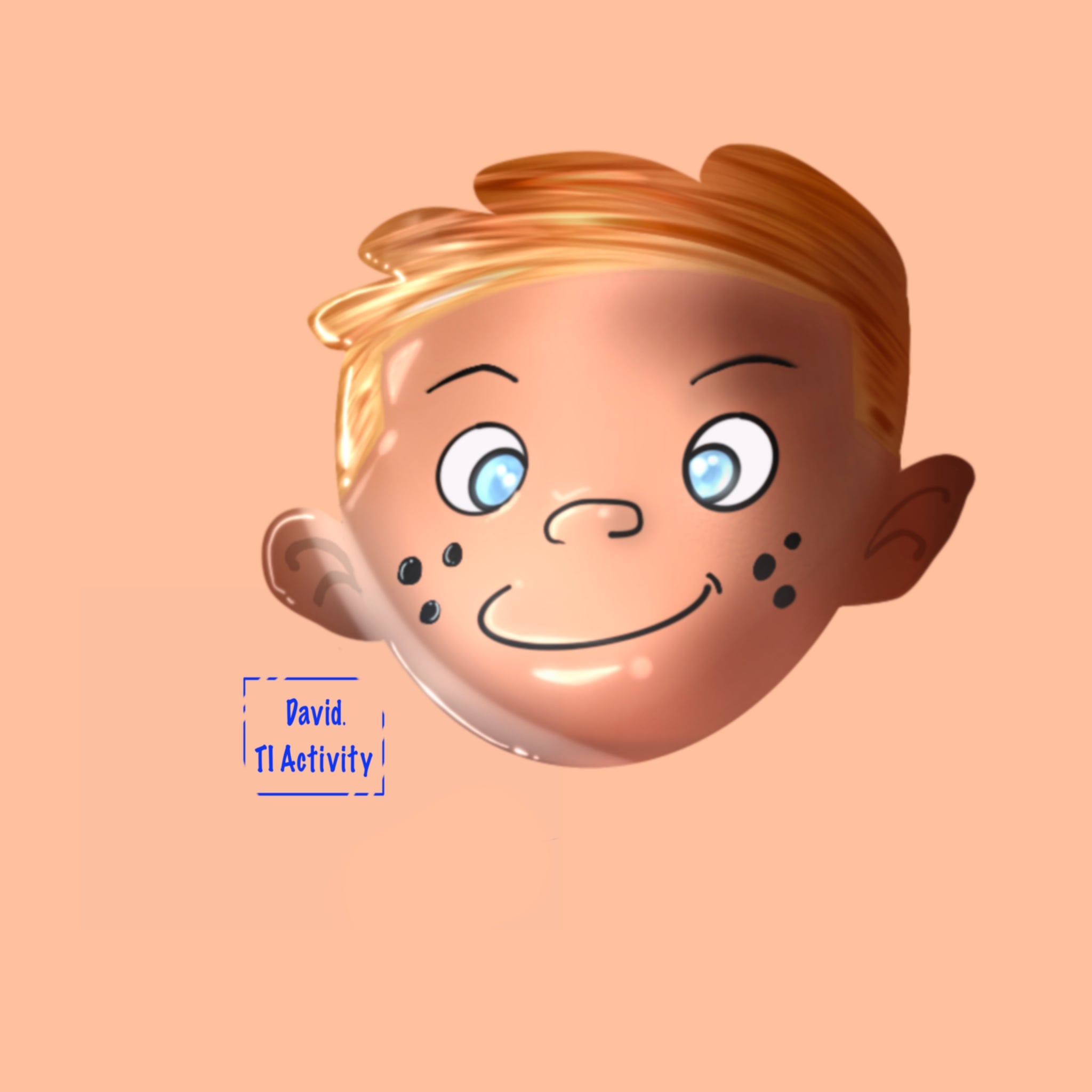 Illustration character par David - TI Activity