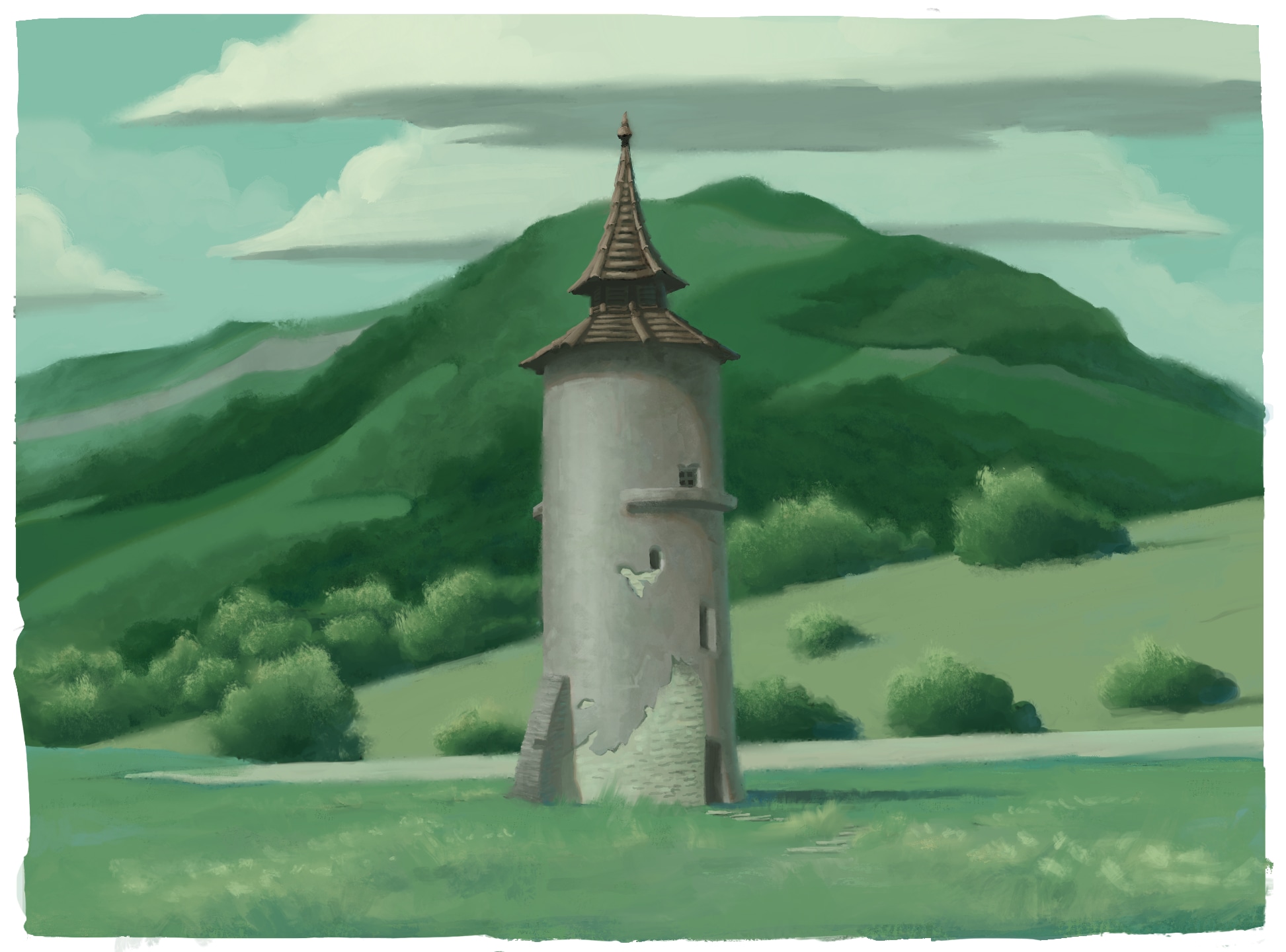 Fred Grady Study par Grangou