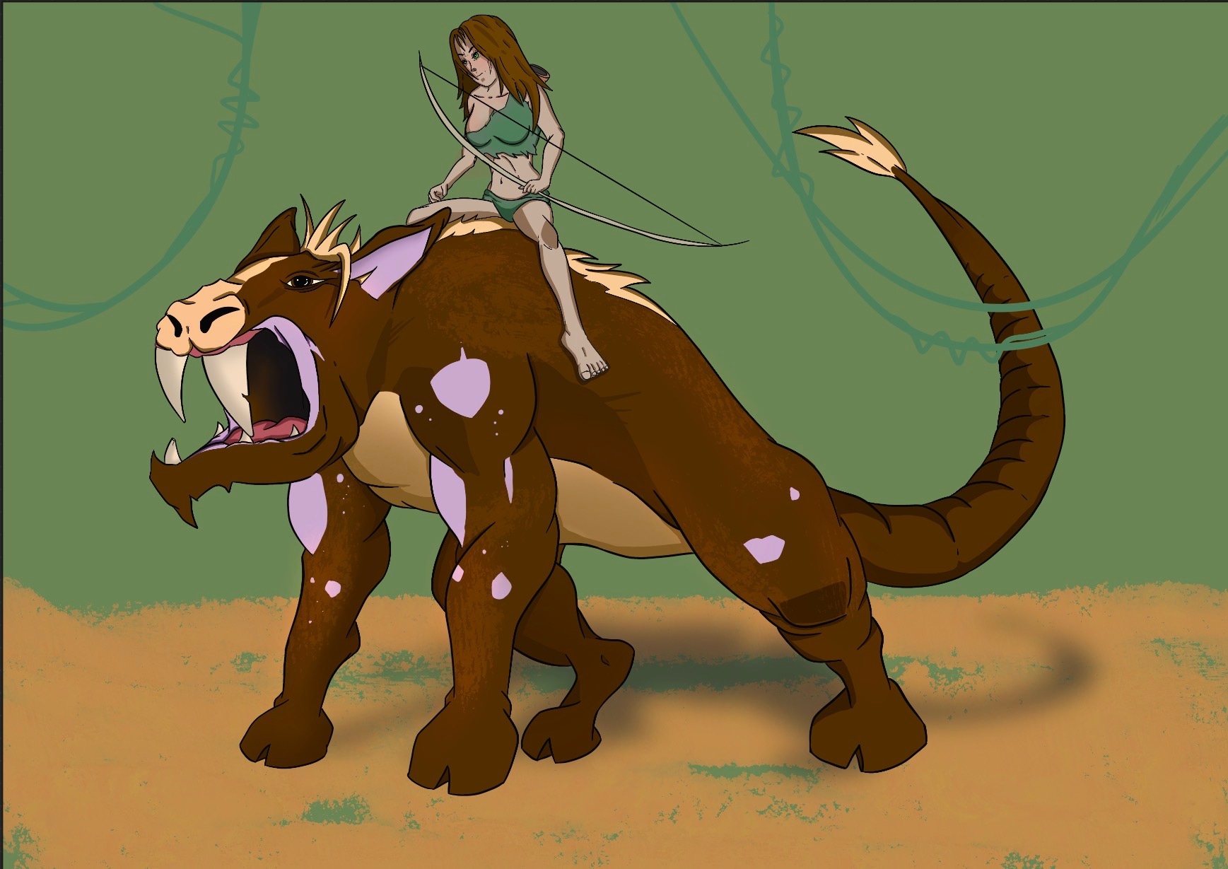 Jungle Beast par JULIEN