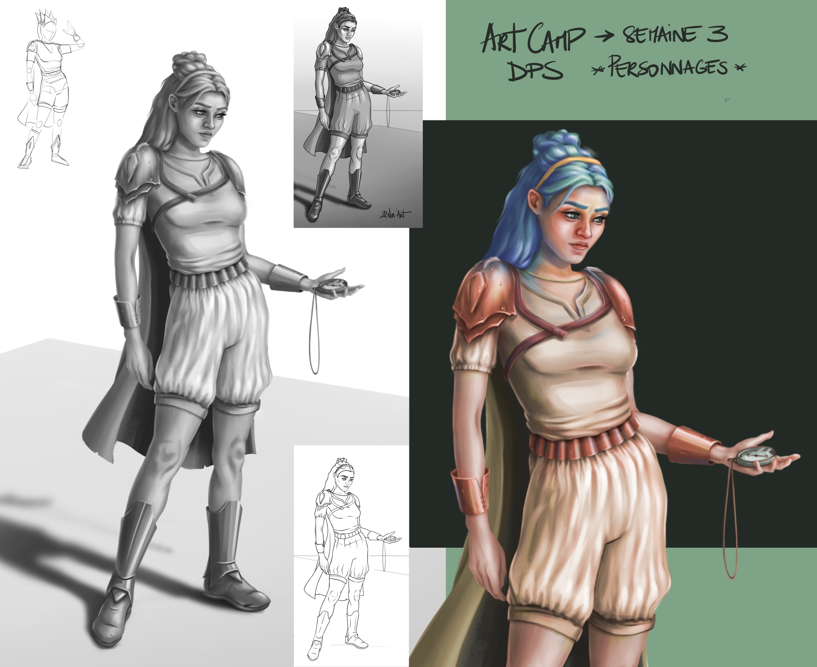 Création d’un Personnage (Art Summer Camp - DPS) par 22nin-art