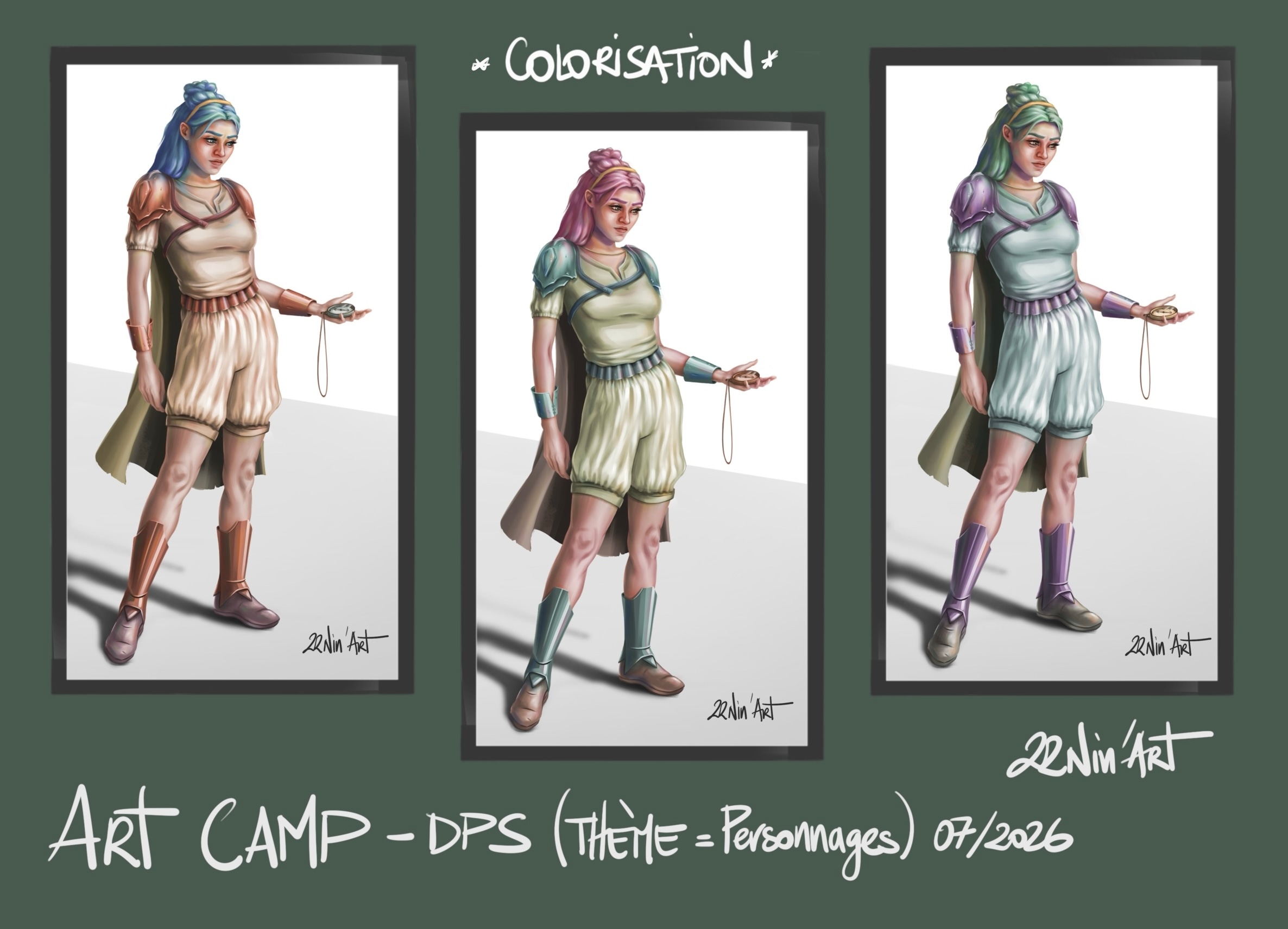 Création d’un Personnage (Art Summer Camp - DPS) par 22nin-art