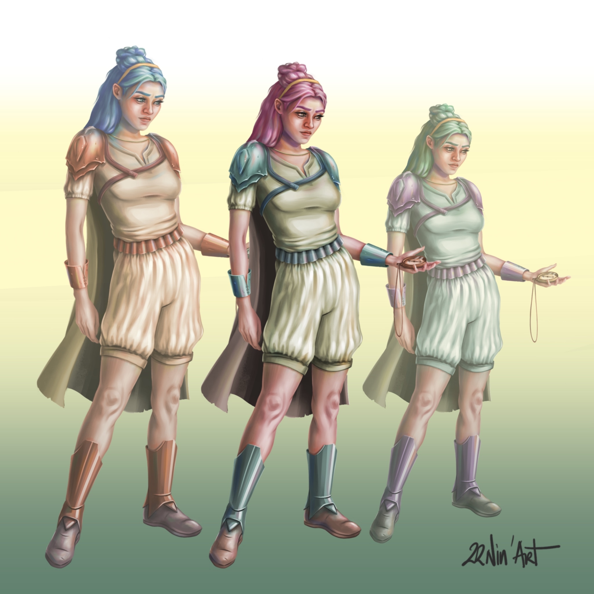 Création d’un Personnage (Art Summer Camp - DPS) par 22nin-art