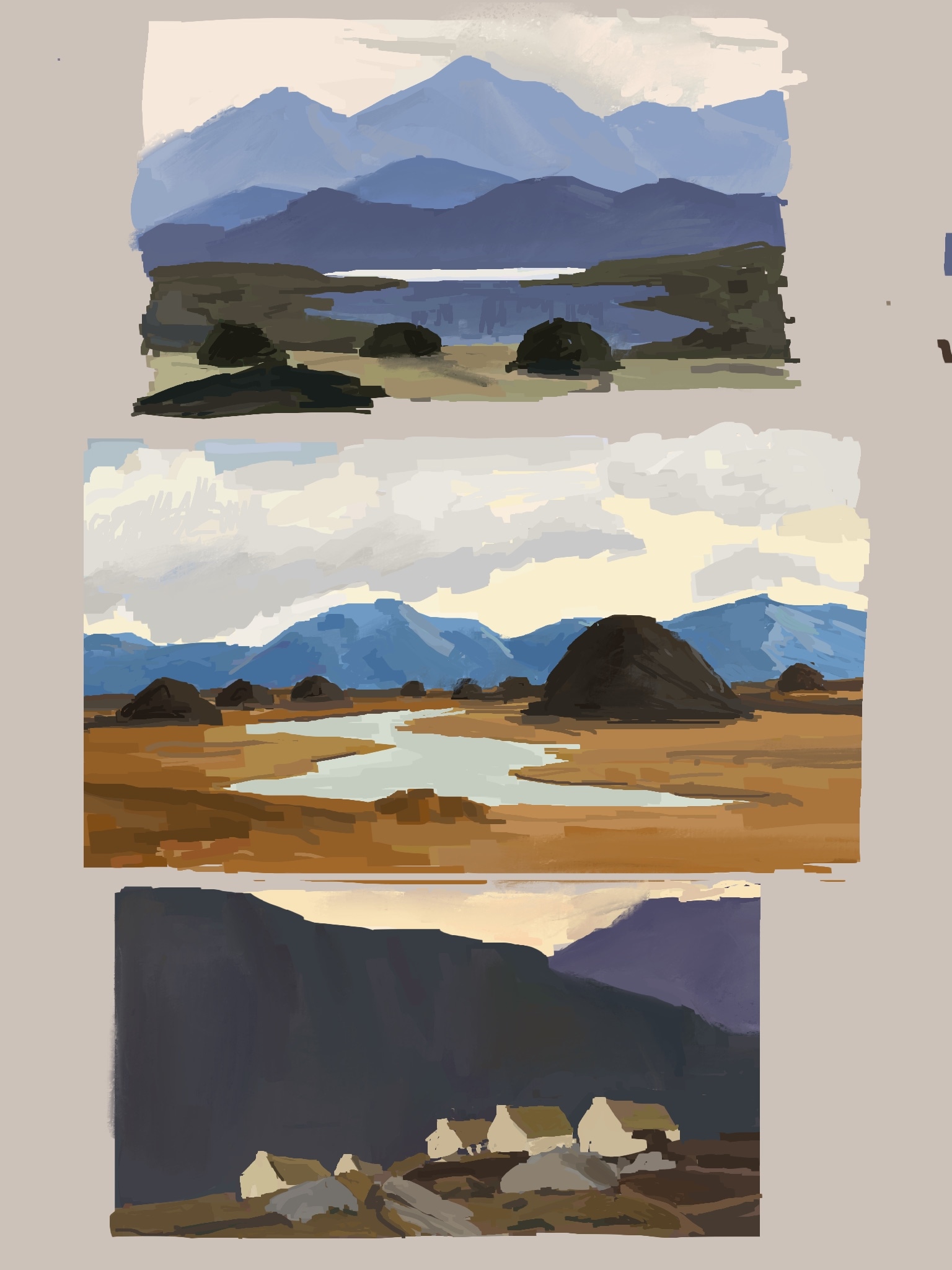Etudes de couleur - Paul Henry par l_endormie