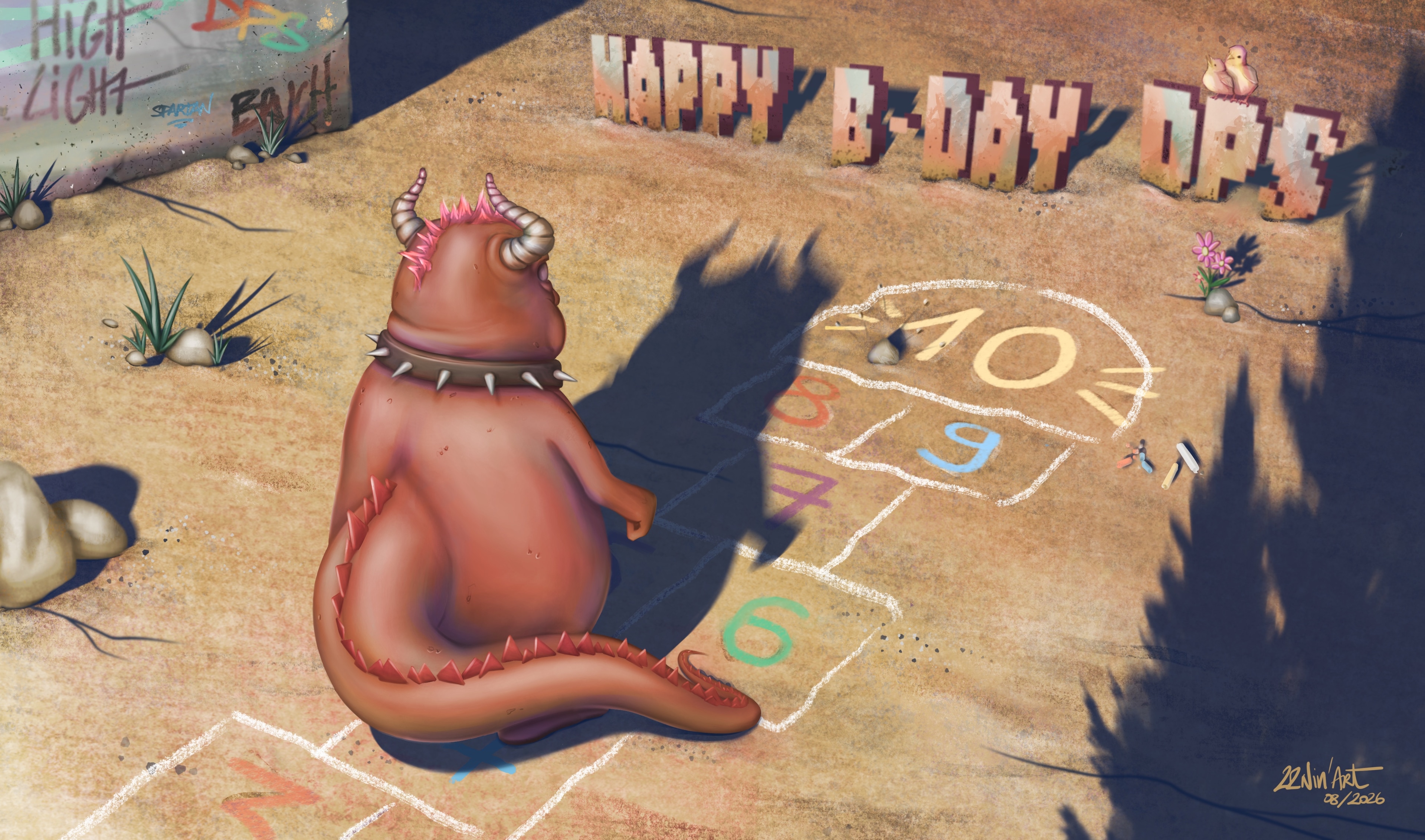 Spécial Anniversaire de DPS par 22nin-art