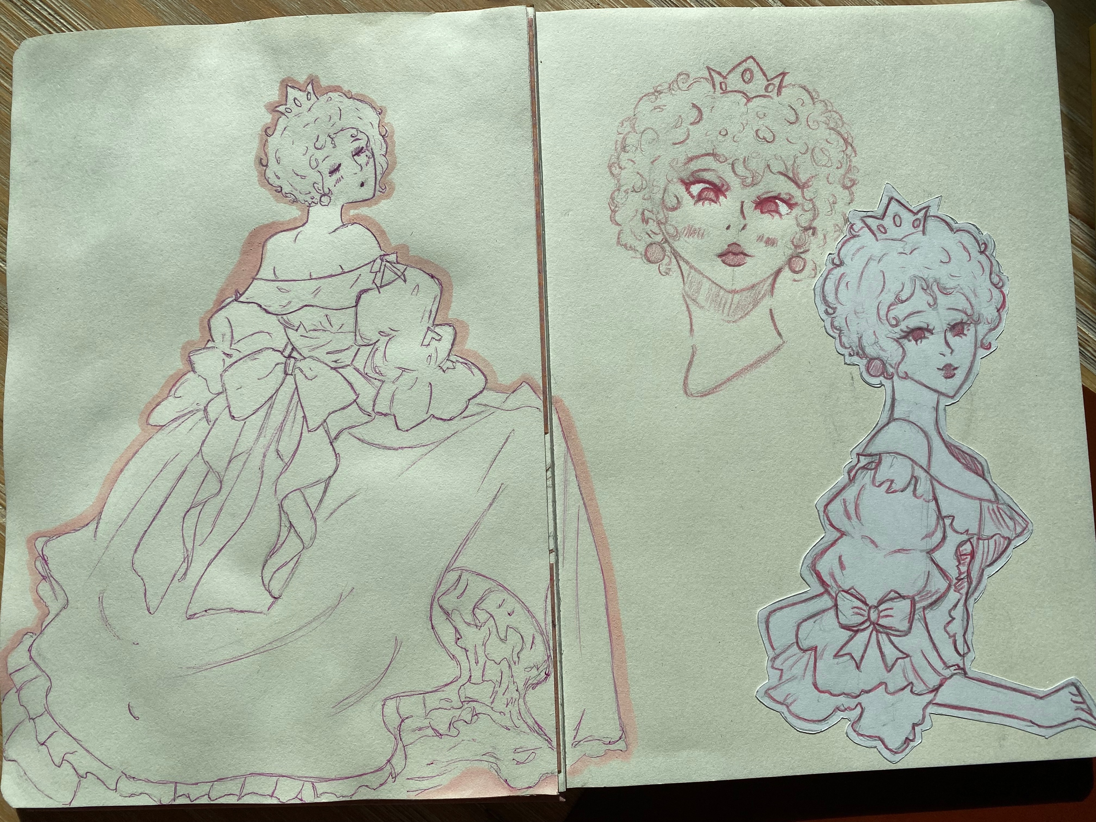 Sketchbook OC Pesca par Stella Moon