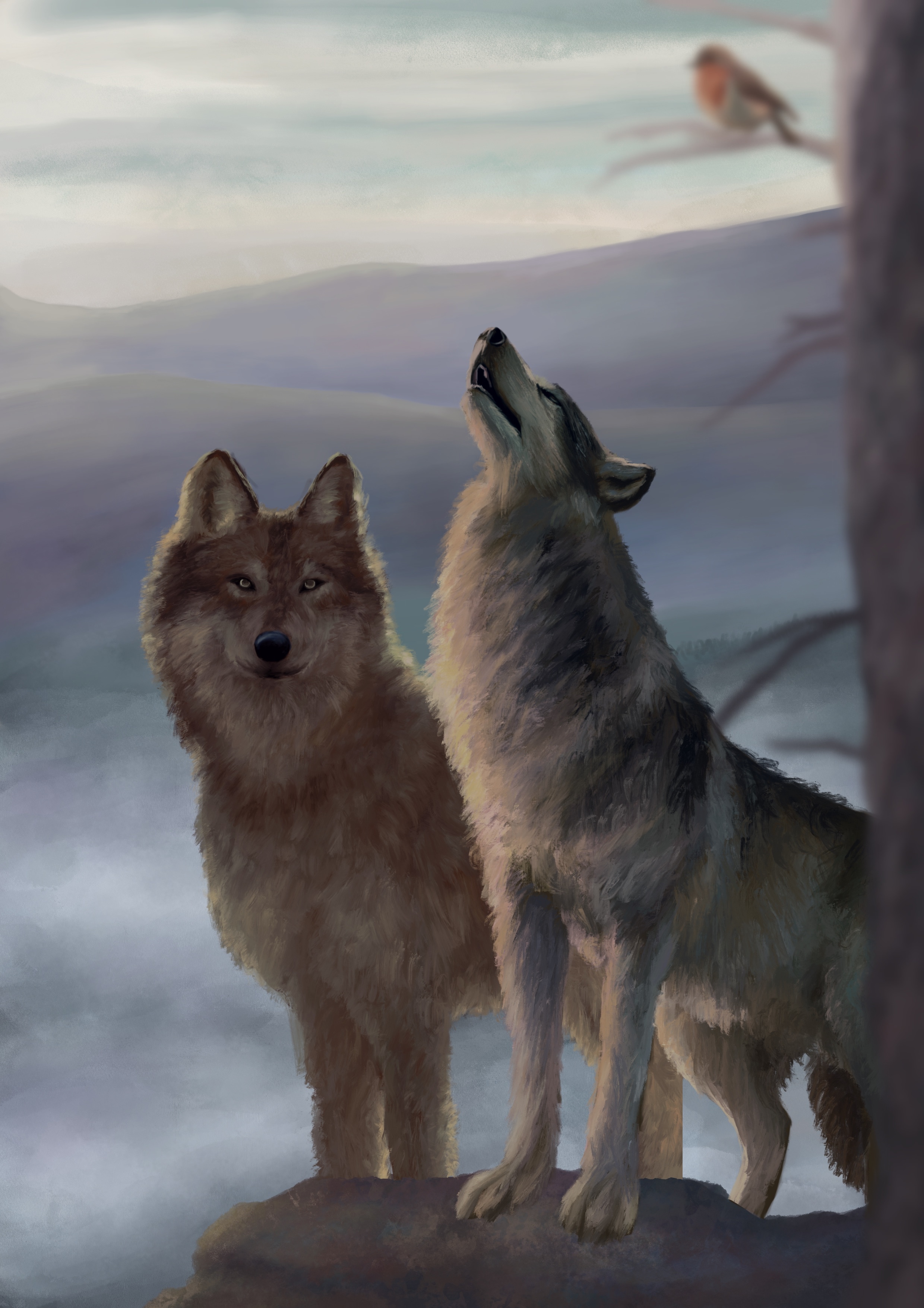 Histoires de loups par nephtysart