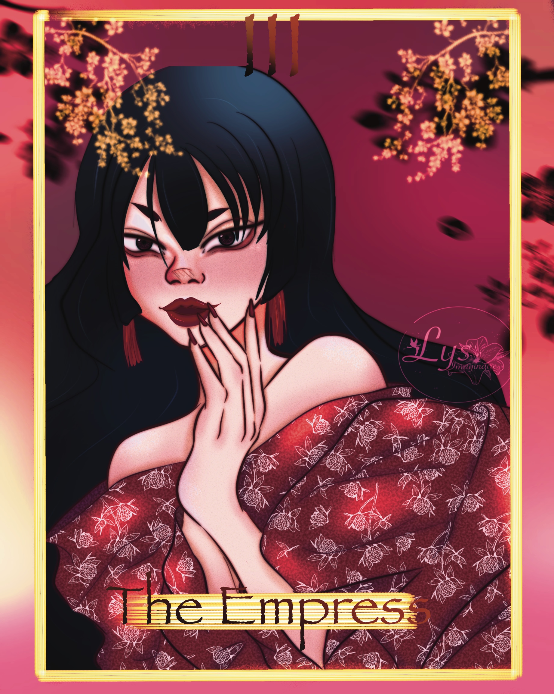 Carte de Tarot, The Empress par Lys Imaginaire