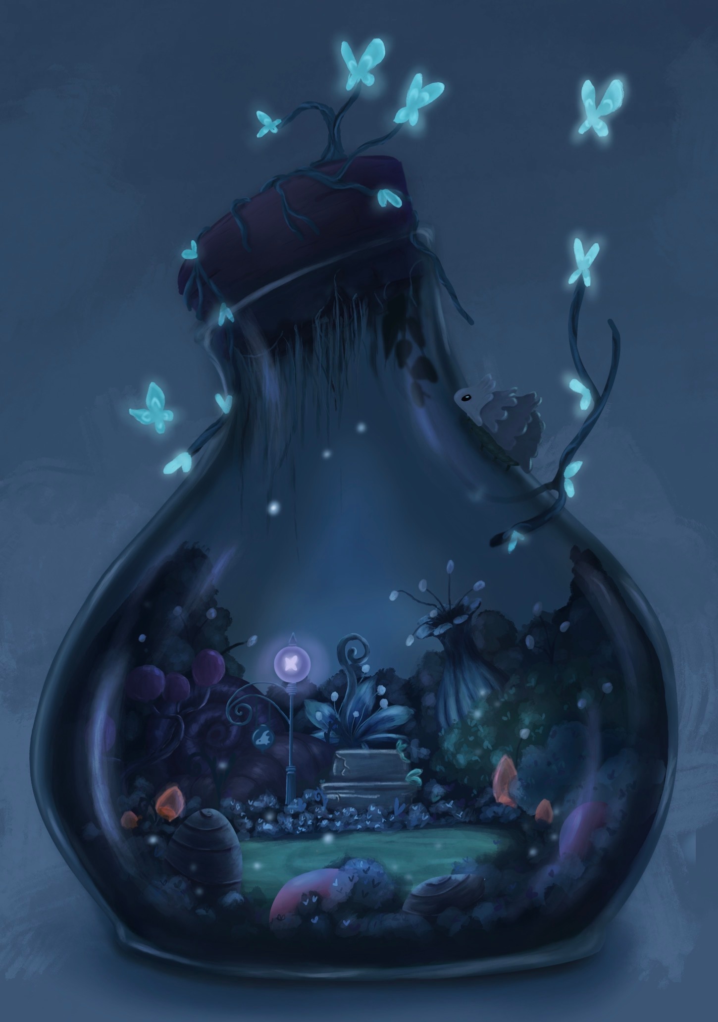 Terrarium Hollow Knight par Noisettosaurus