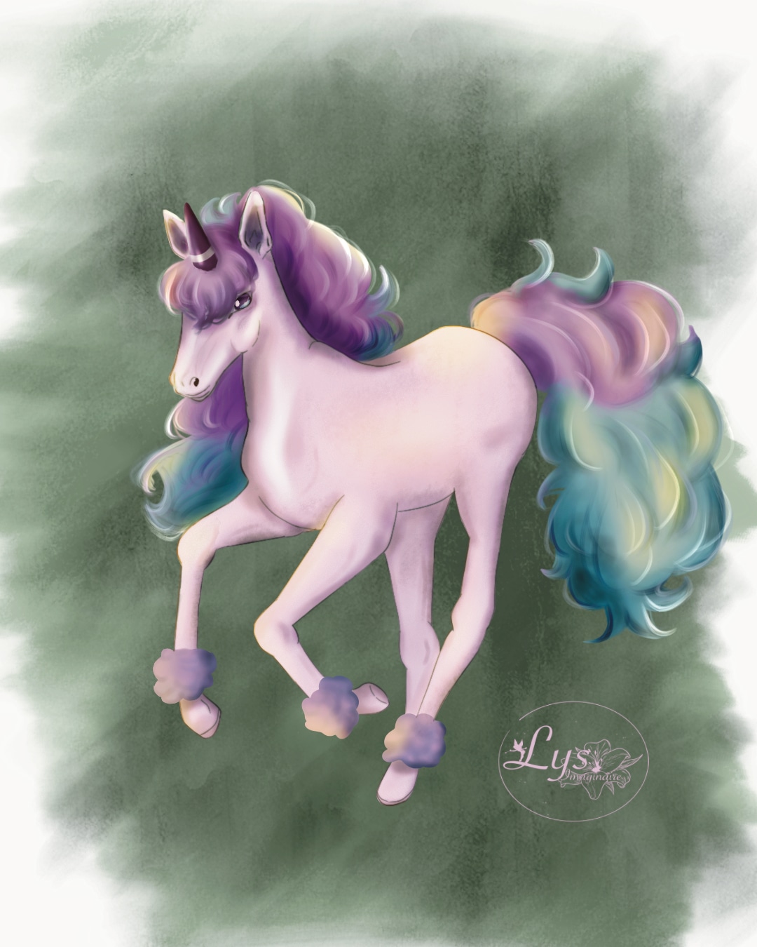 Ponyta - Pokemon par Lys Imaginaire