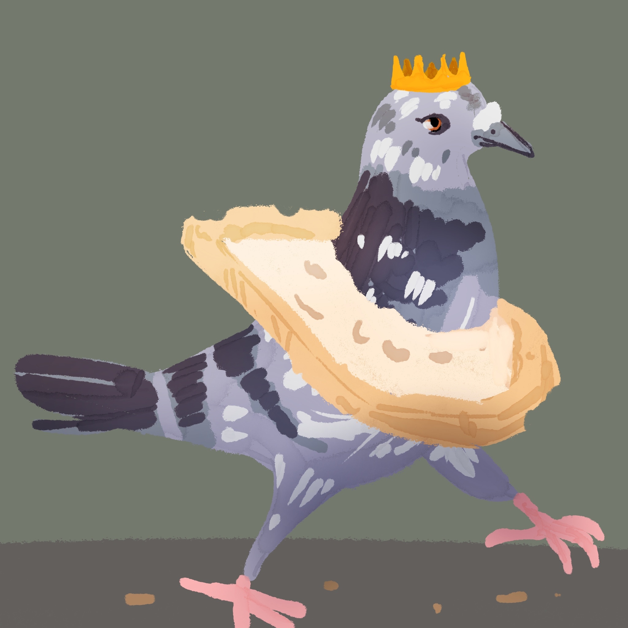 Les pigeons par Camalunette