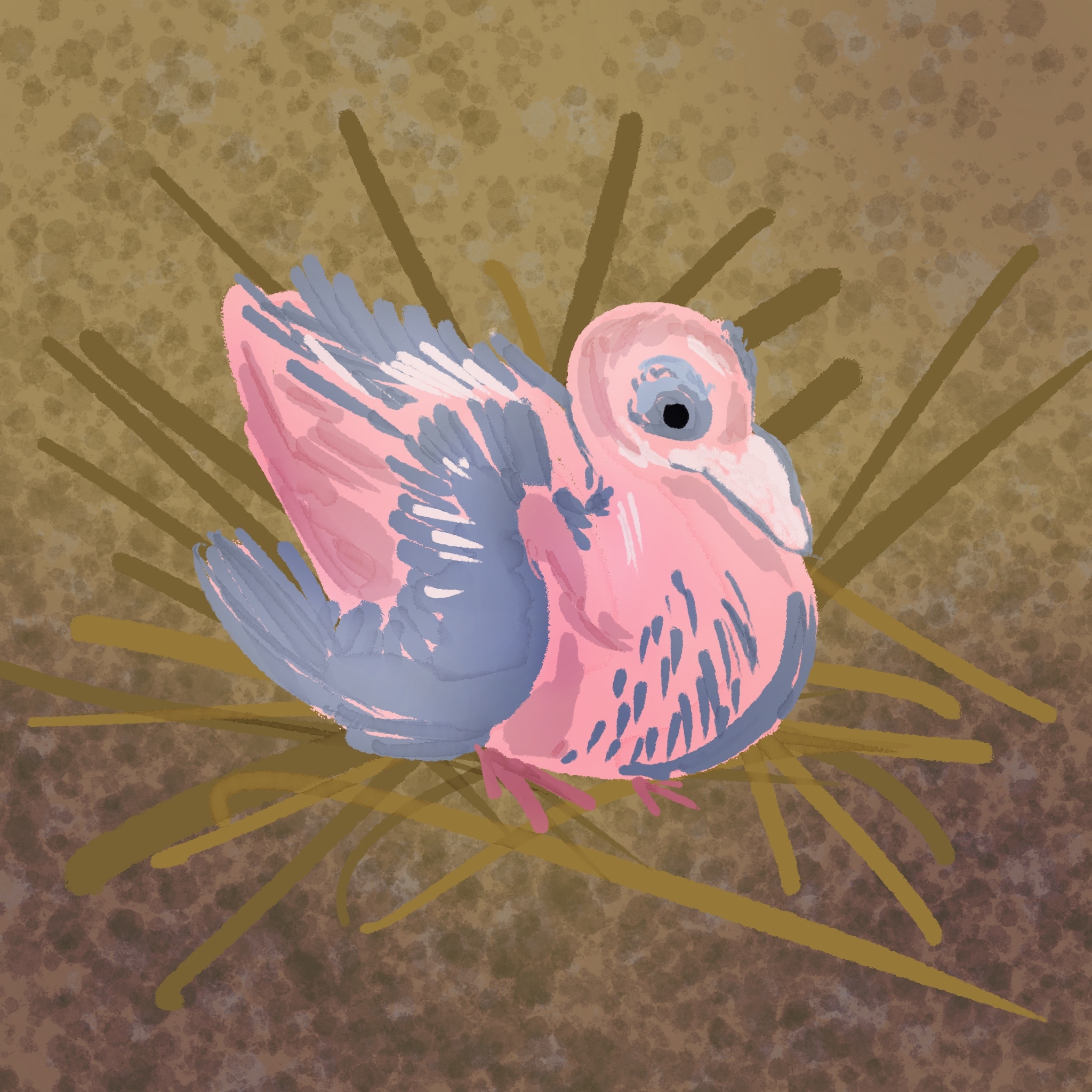 Les pigeons par Camalunette