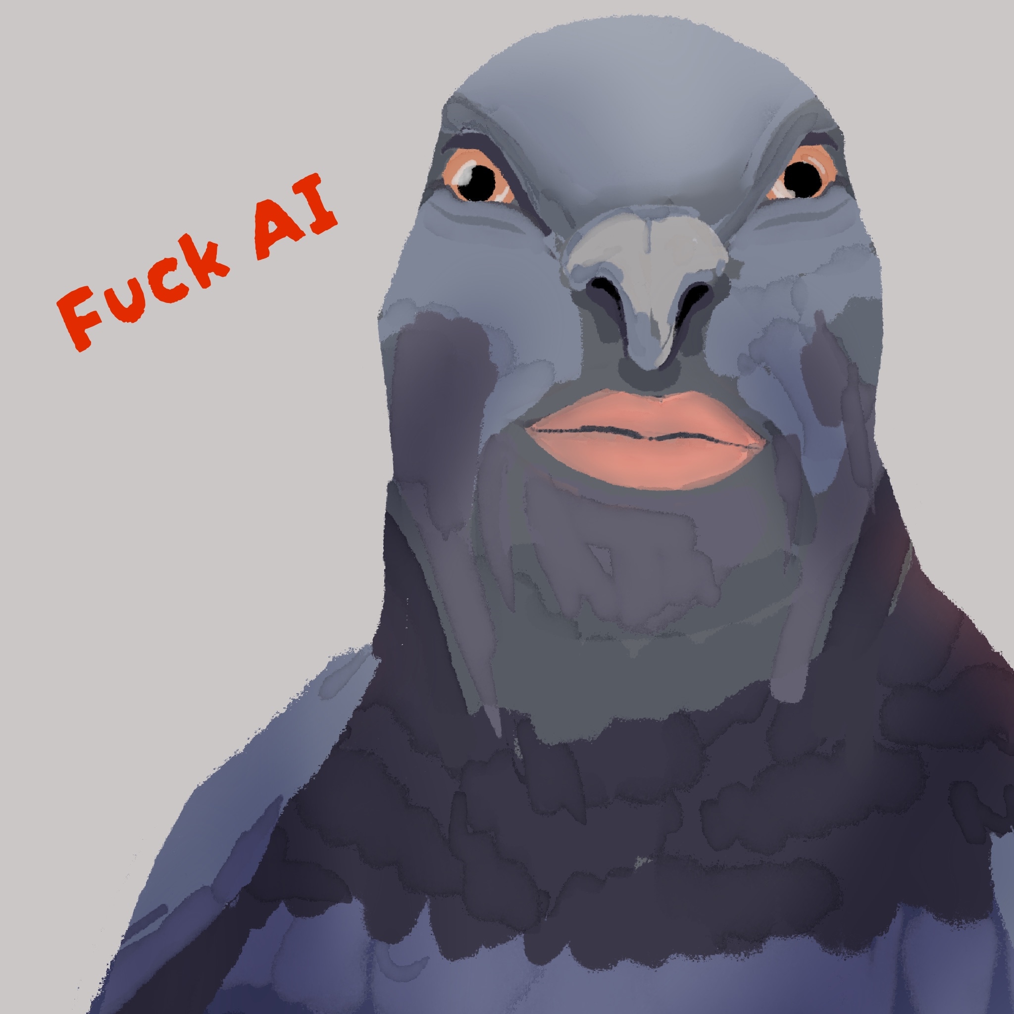 Les pigeons par Camalunette