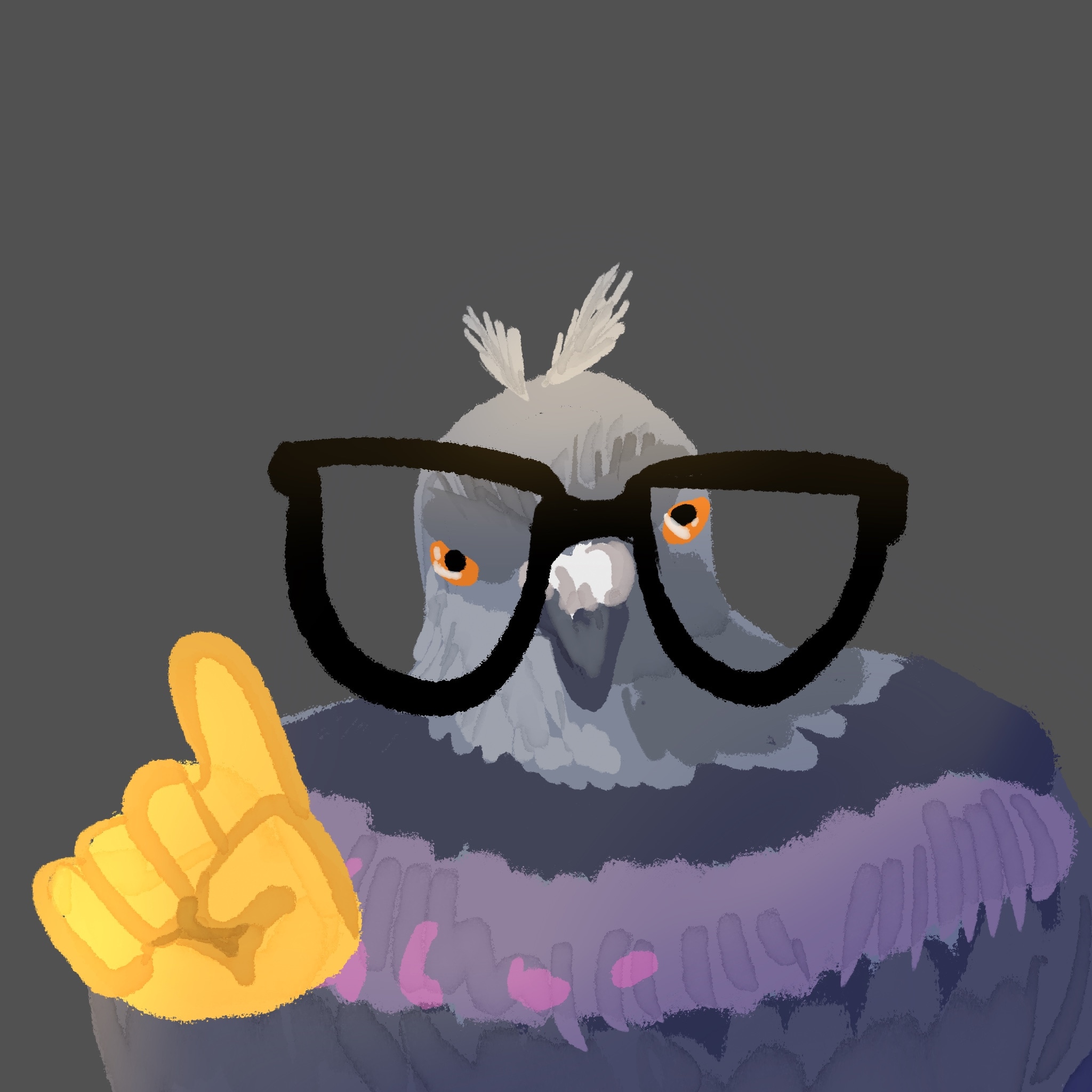 Les pigeons par Camalunette