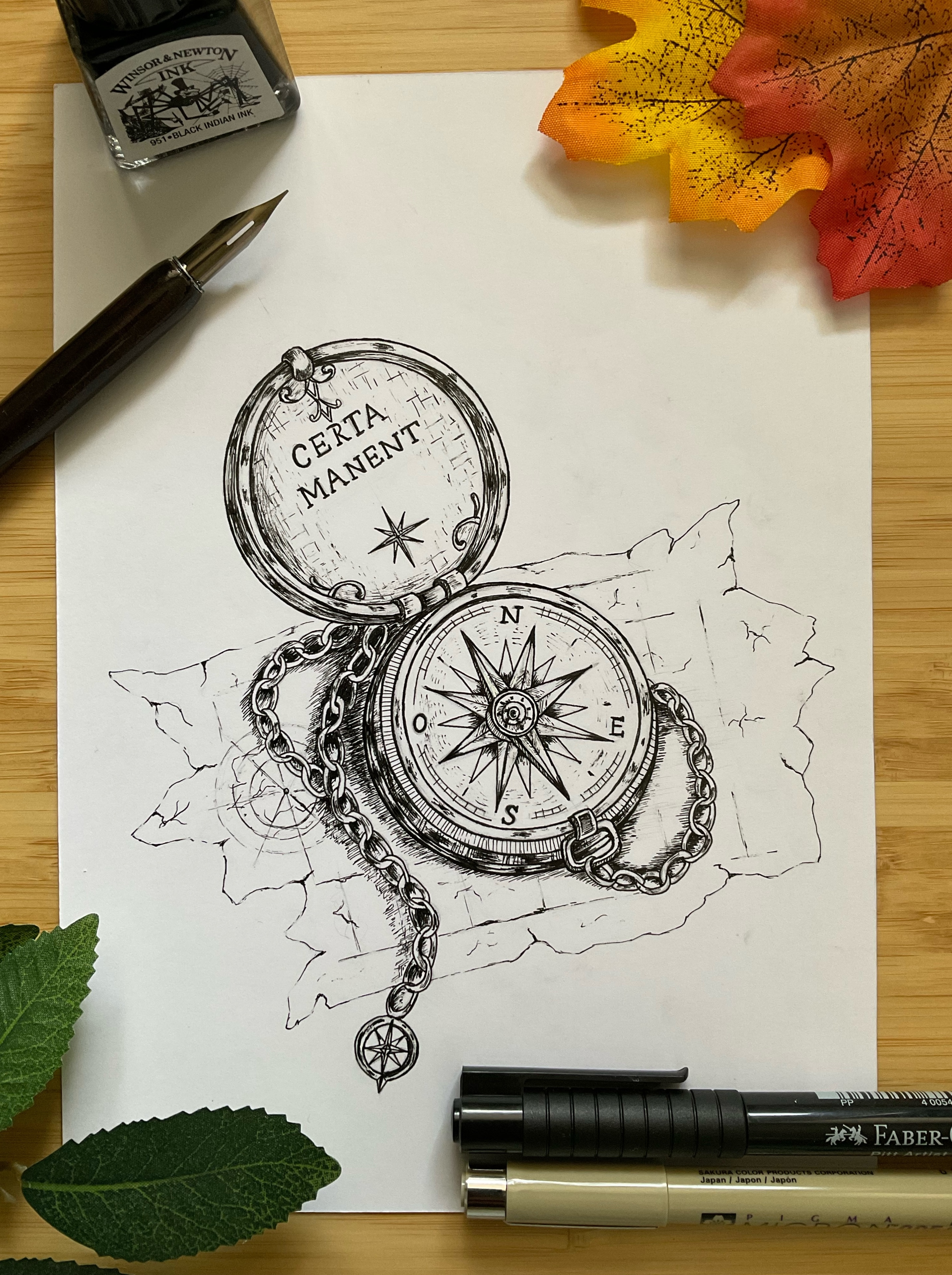 Inktober | Relic par amy