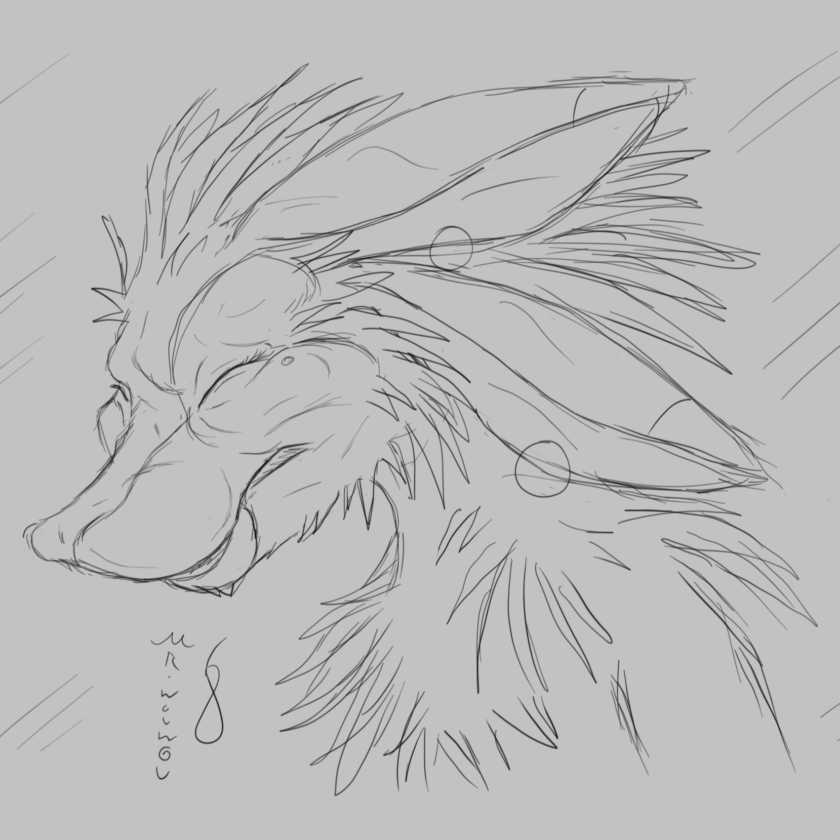 Avali Sketchart Happy par Mr.Wouwou