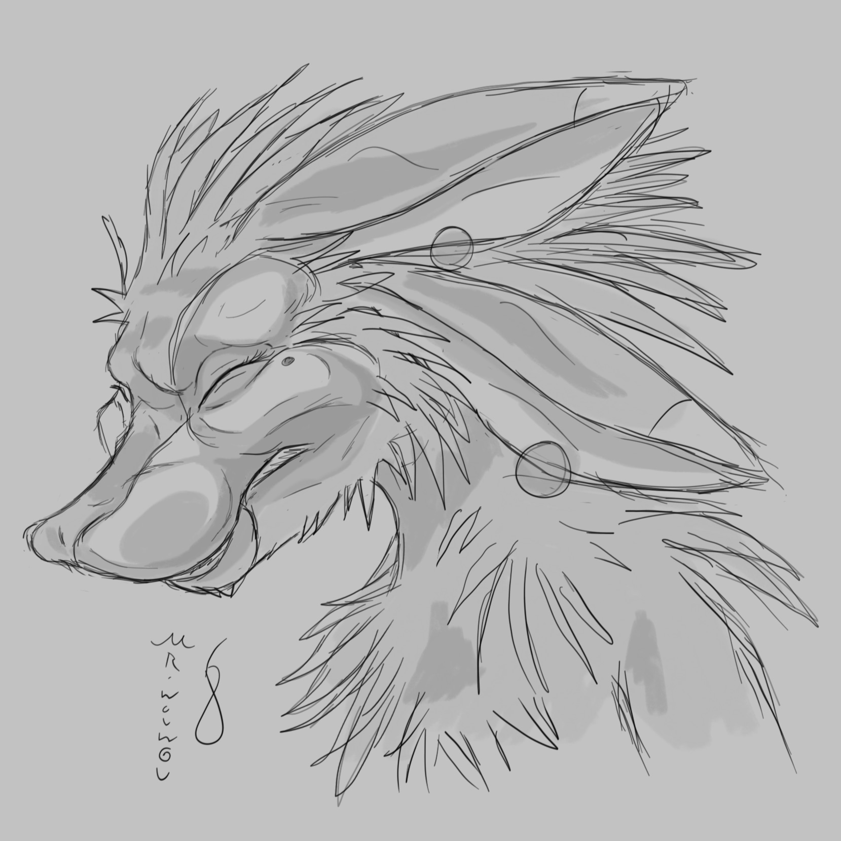 Avali Sketchart Happy par Mr.Wouwou