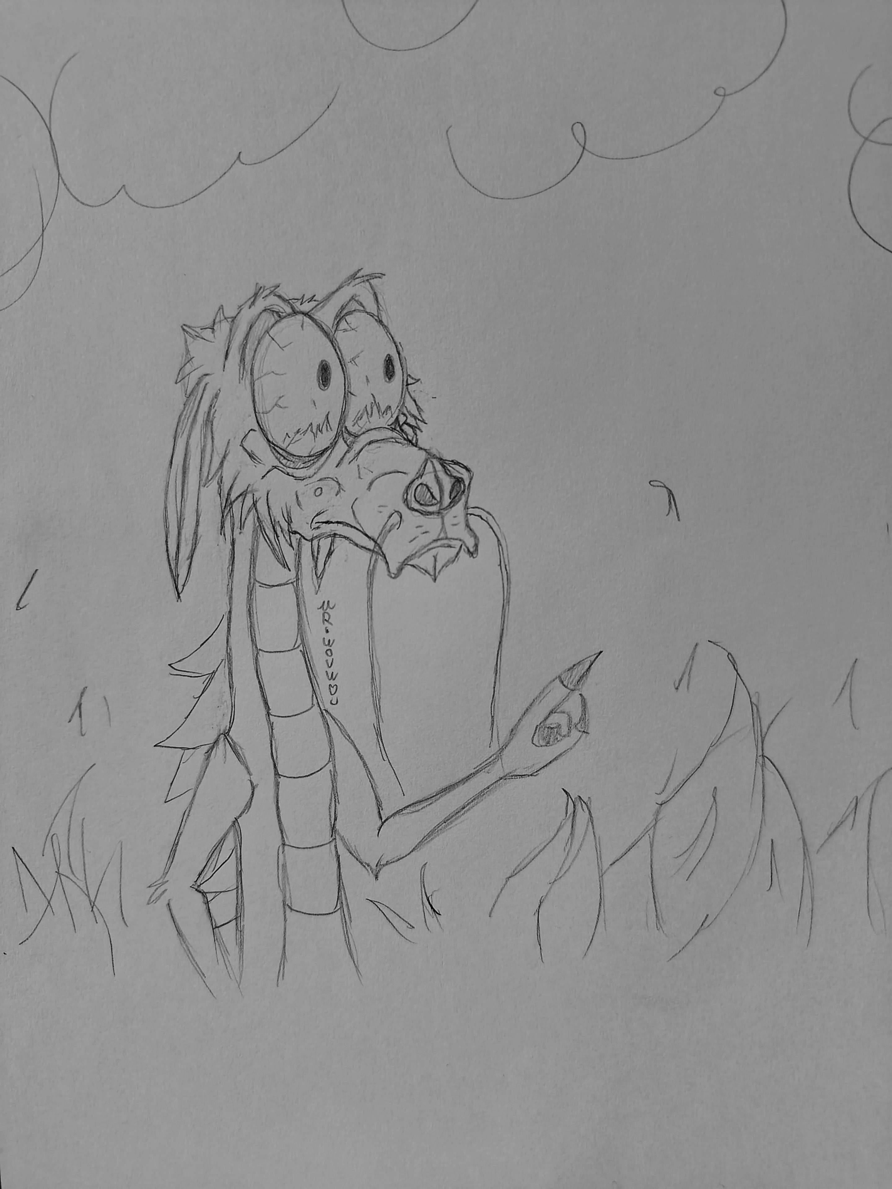 Drama Of Mushu Sketchart par Mr.Wouwou
