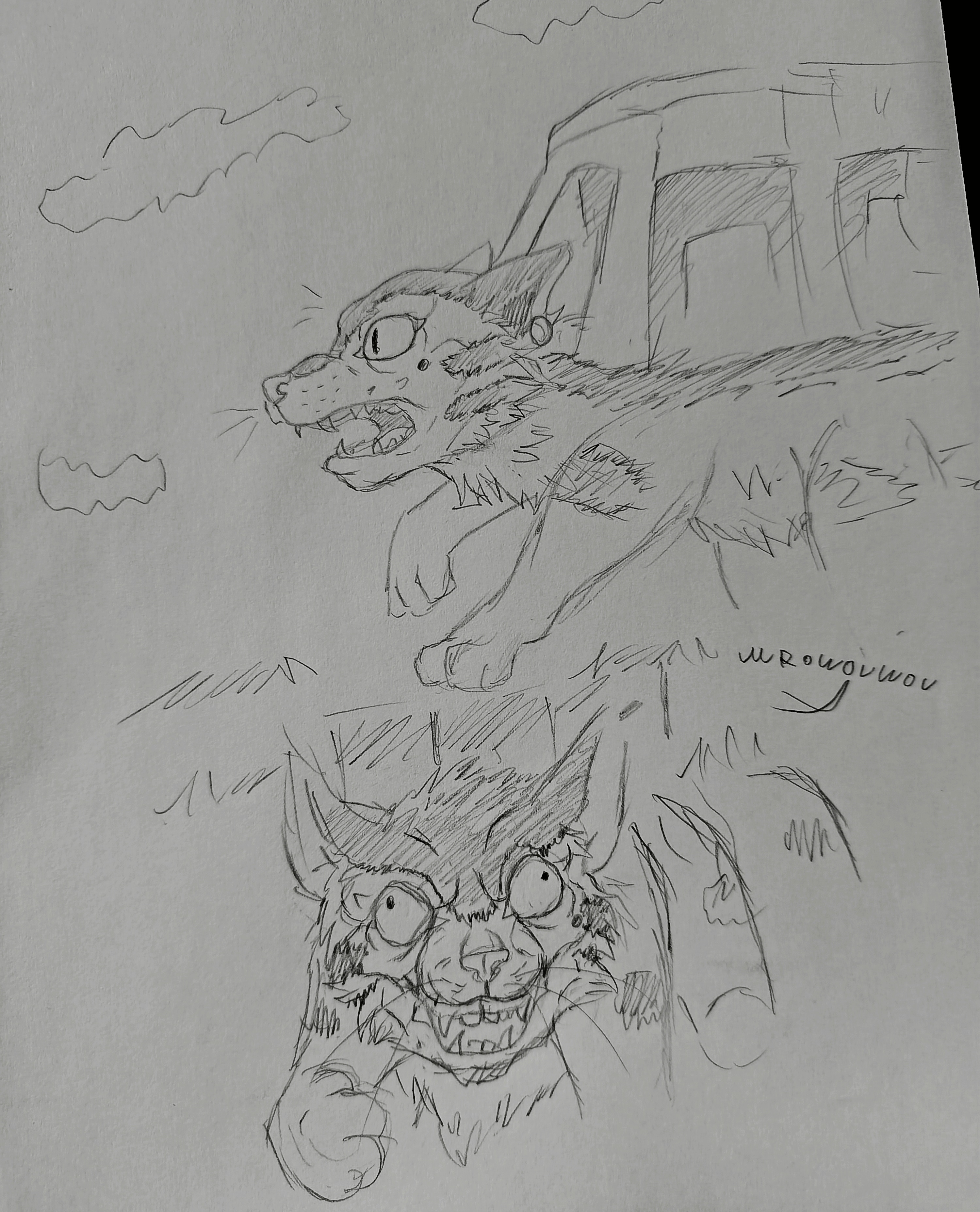 Catbus Sketchart par Mr.Wouwou