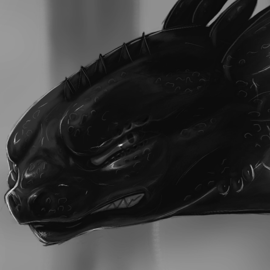 Toothless Sketchart par Mr.Wouwou