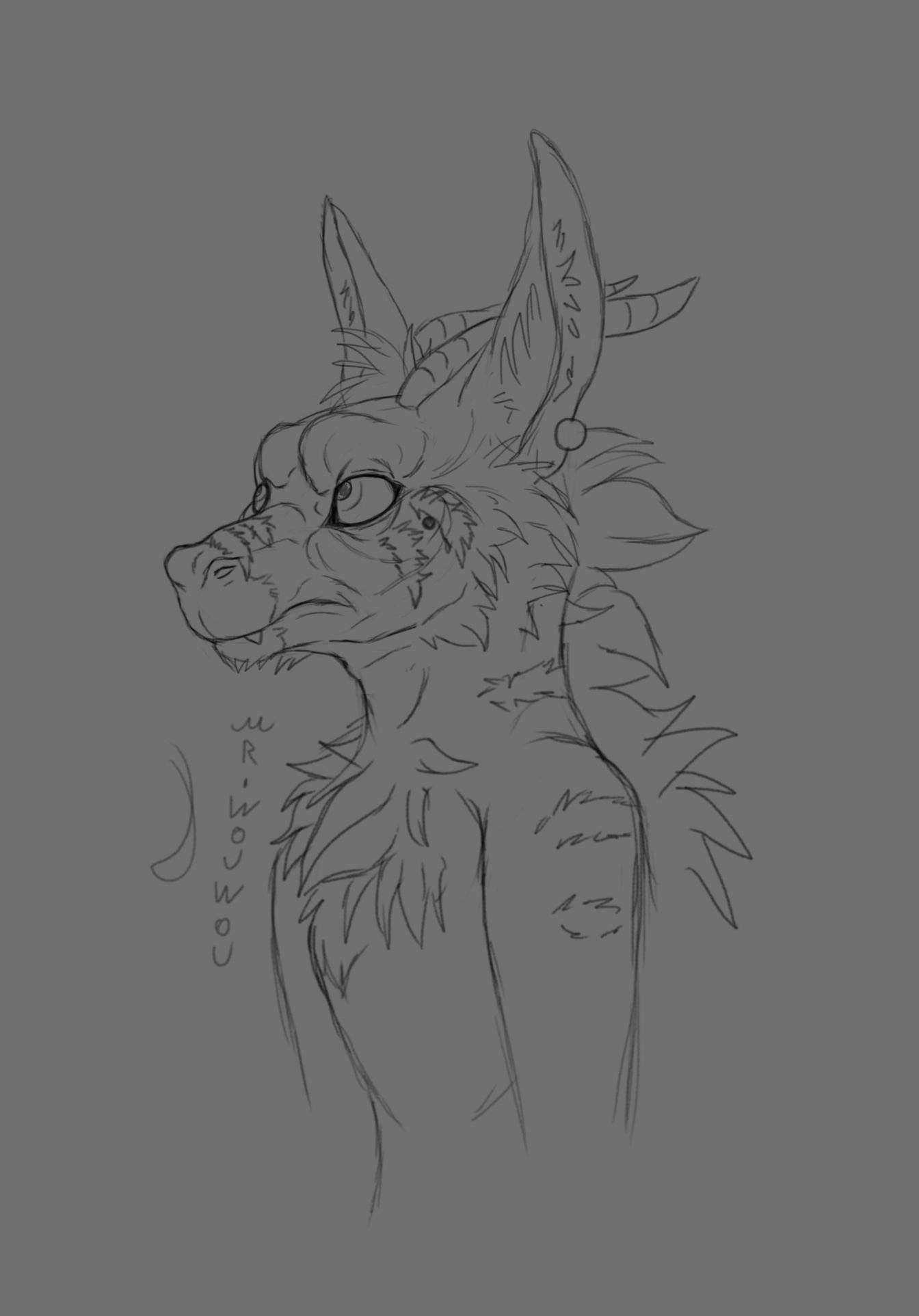 Moonfang Sketchart par Mr.Wouwou