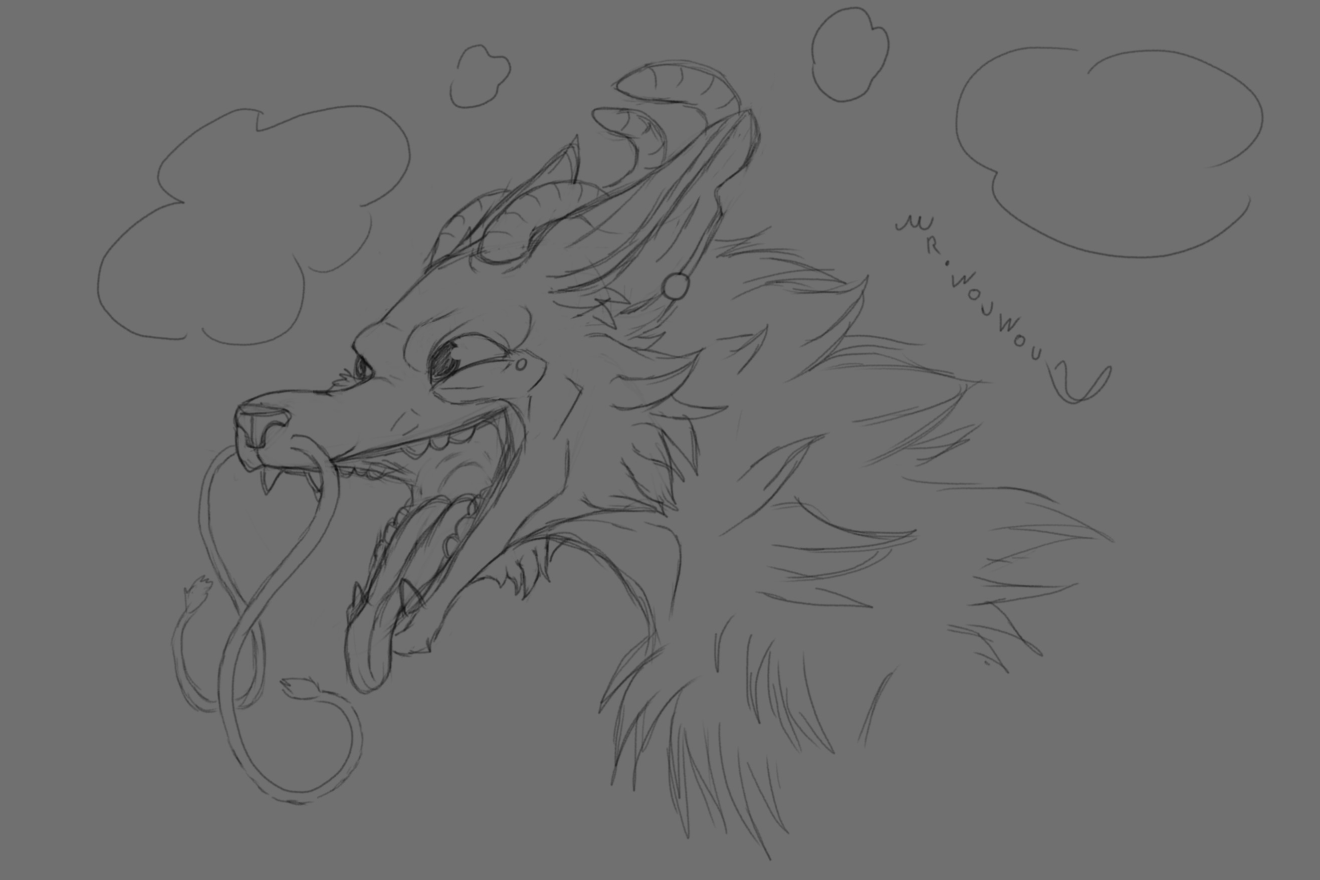 Skootch Sketchart par Mr.Wouwou