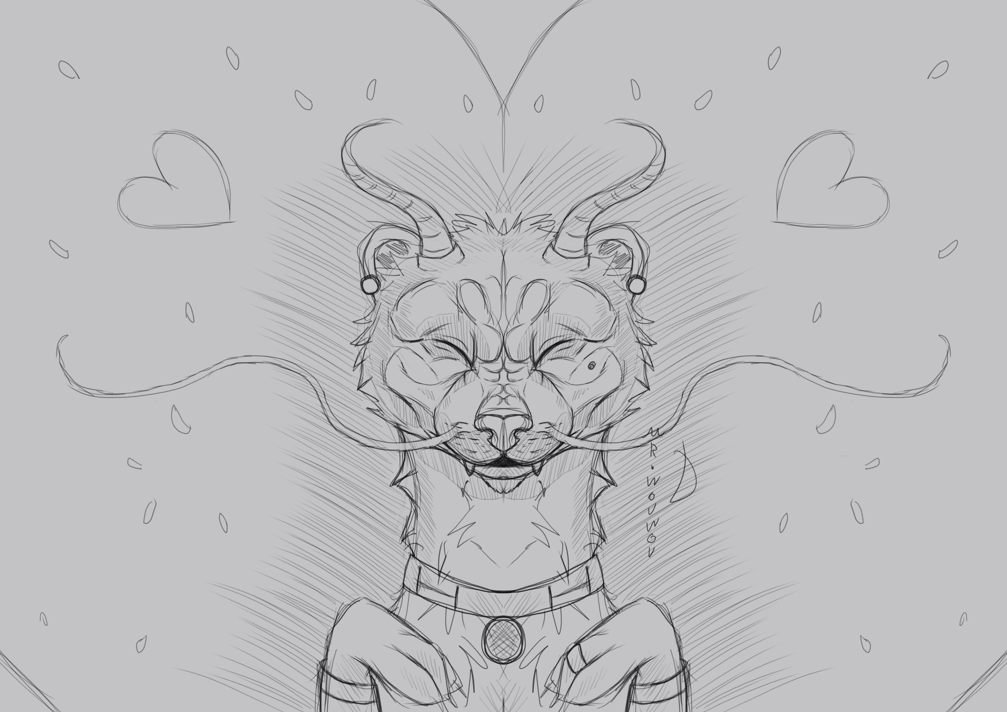 Weasel Sketchart par Mr.Wouwou