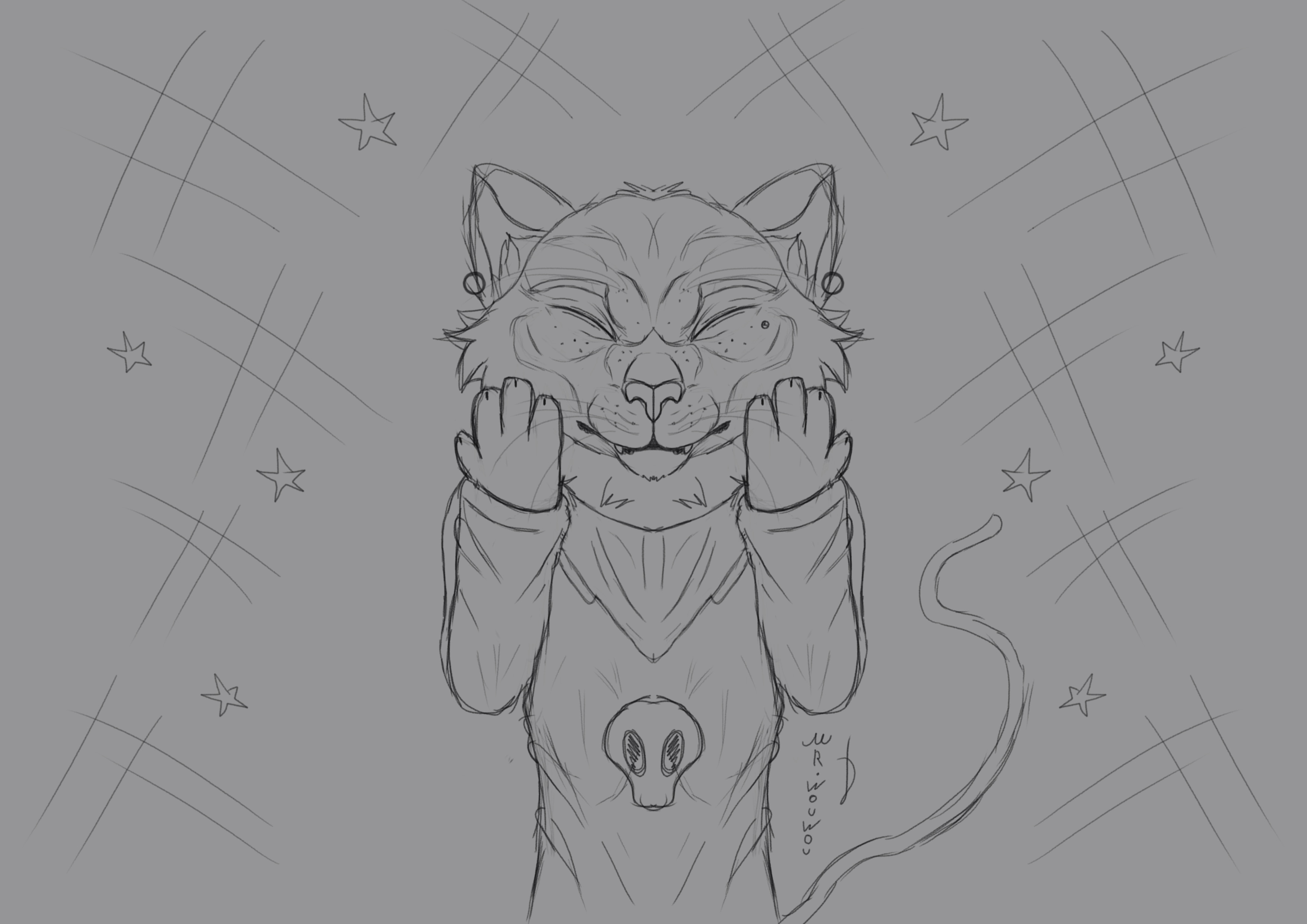 Old cat icon from VRChat par Mr.Wouwou