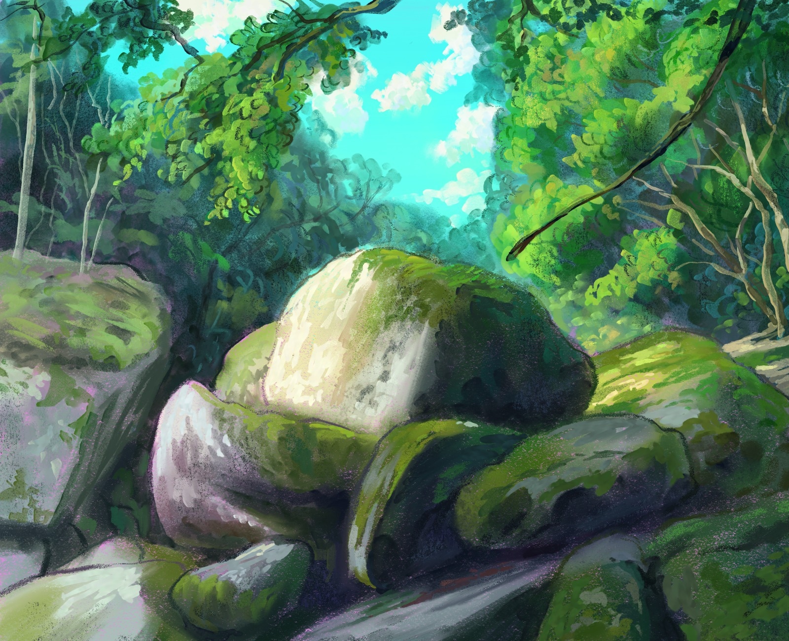 Étude de roche par Alex