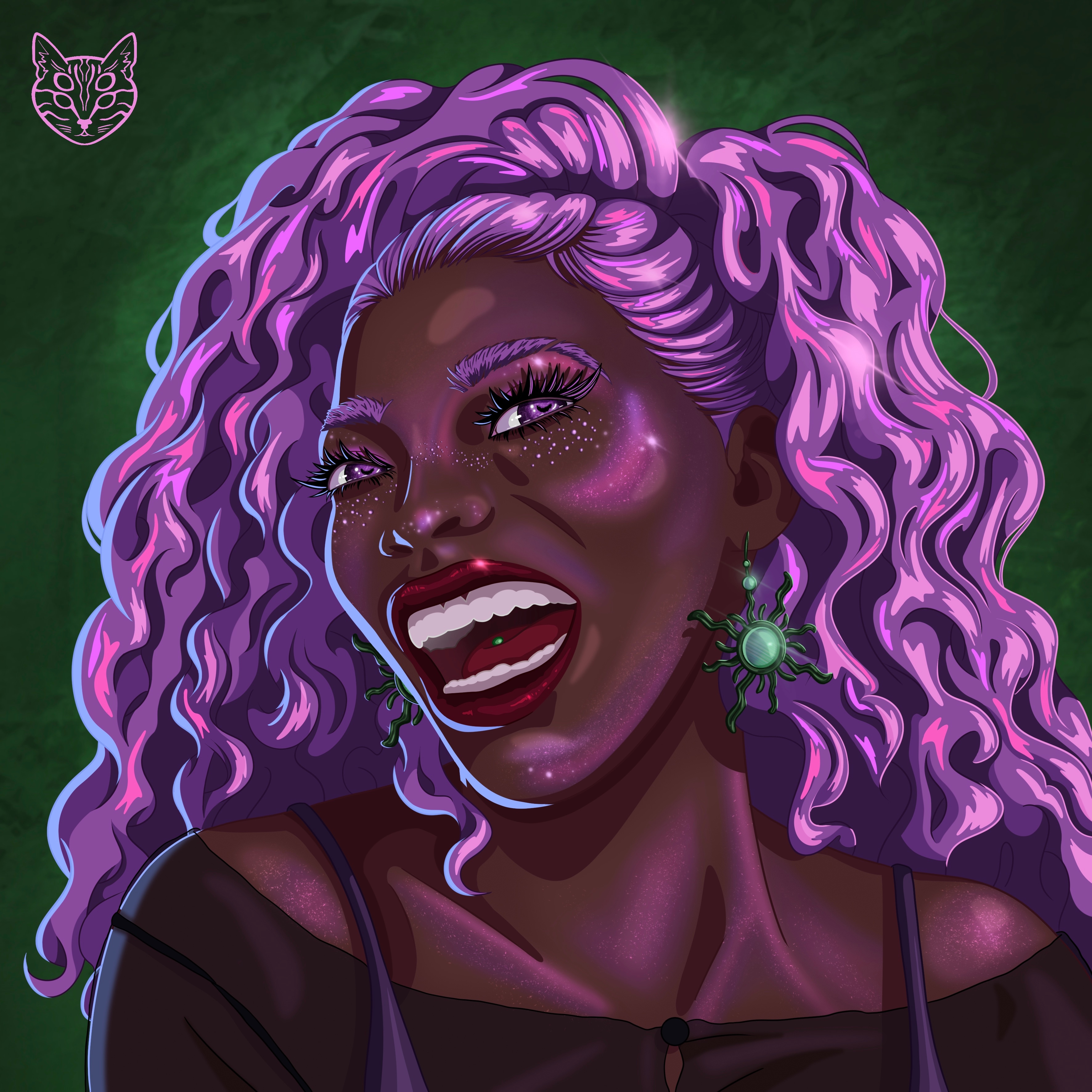 Série de portraits par Sayo