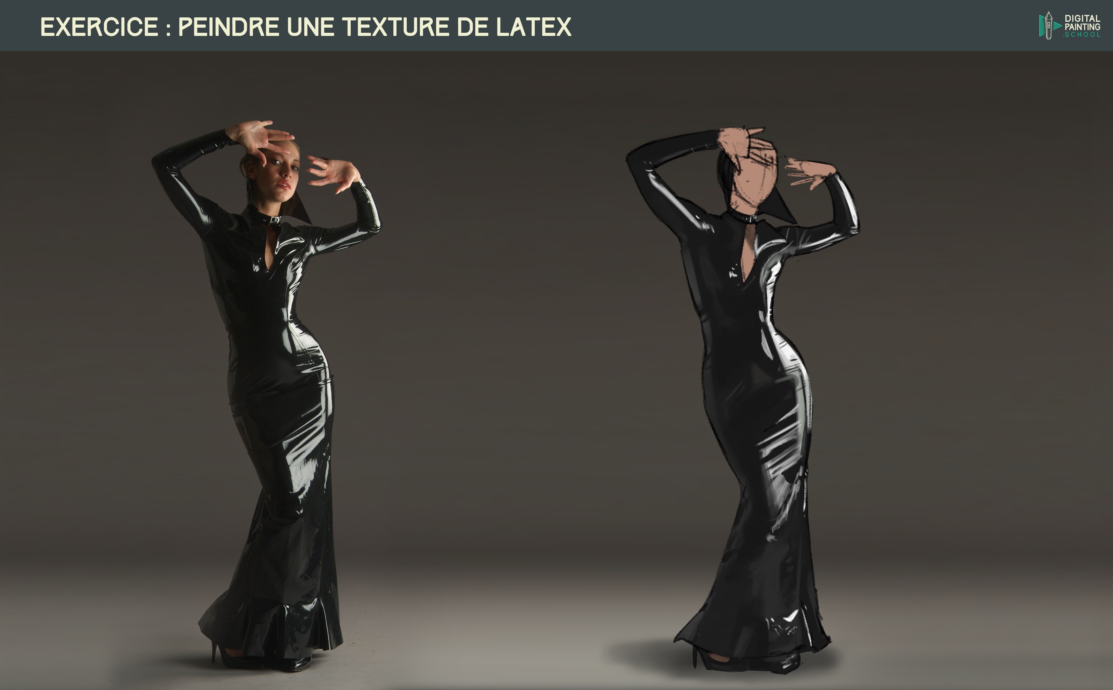 Exercice valeur et matériaux : Latex par Stella Moon