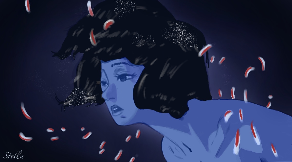 Art Camp Summer 2 : valeur avec deux couleurs différentes par Stella Moon