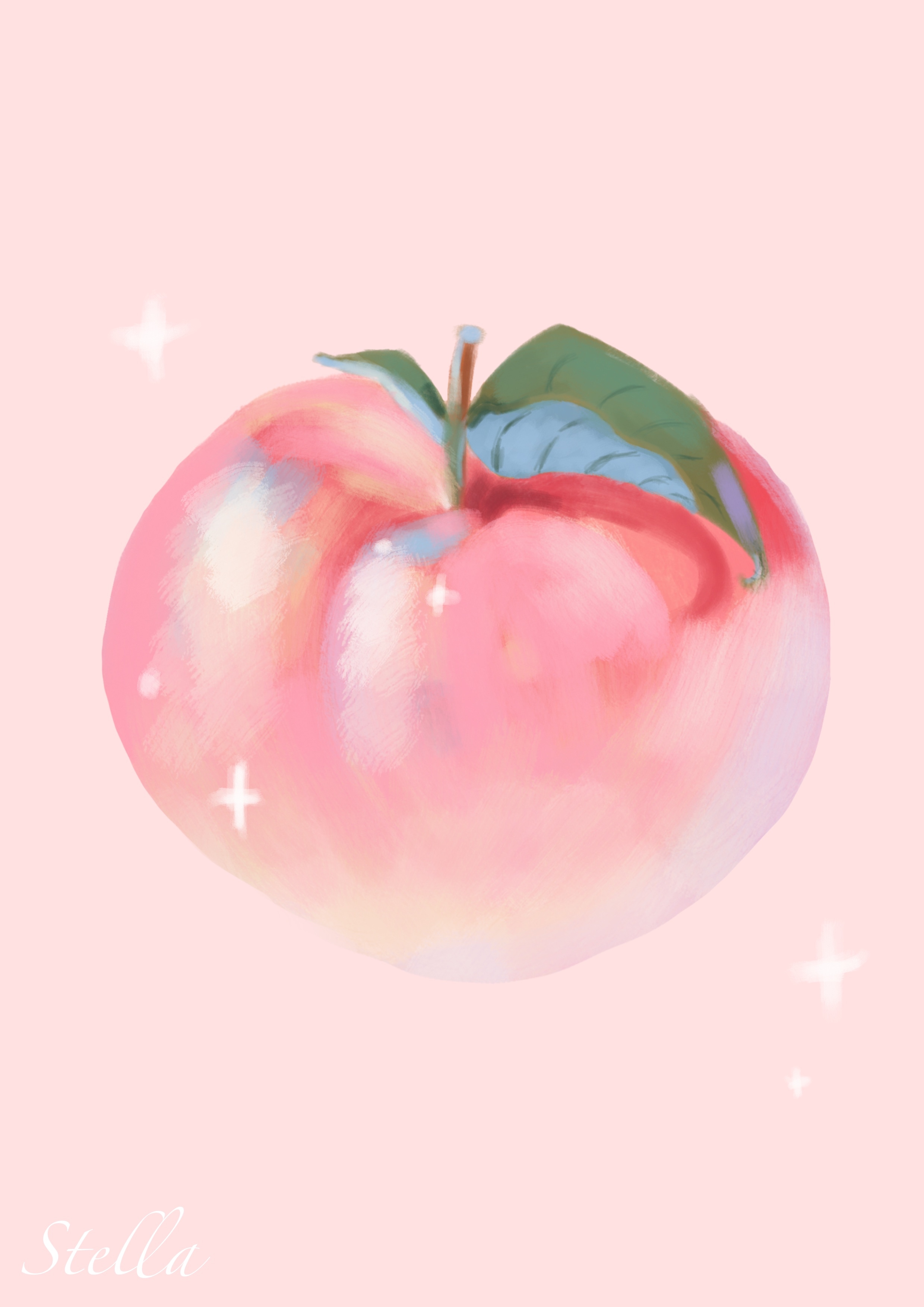 Illustration pêche par Stella Moon