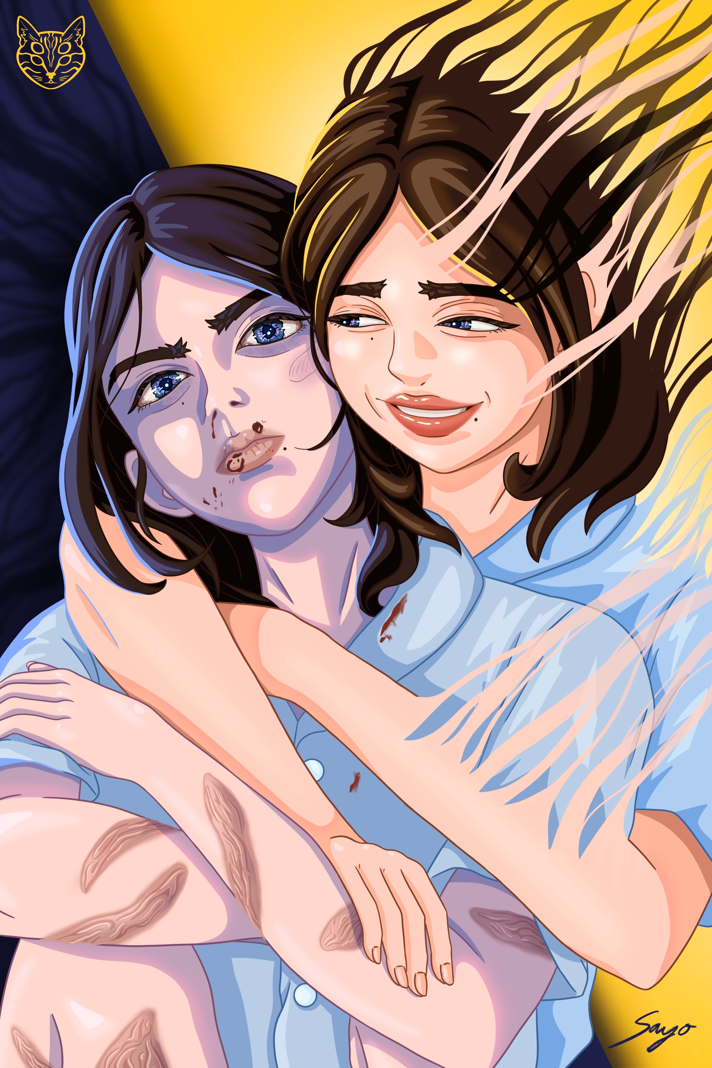 Celle qu’ils ont prise/The one they took par Sayo