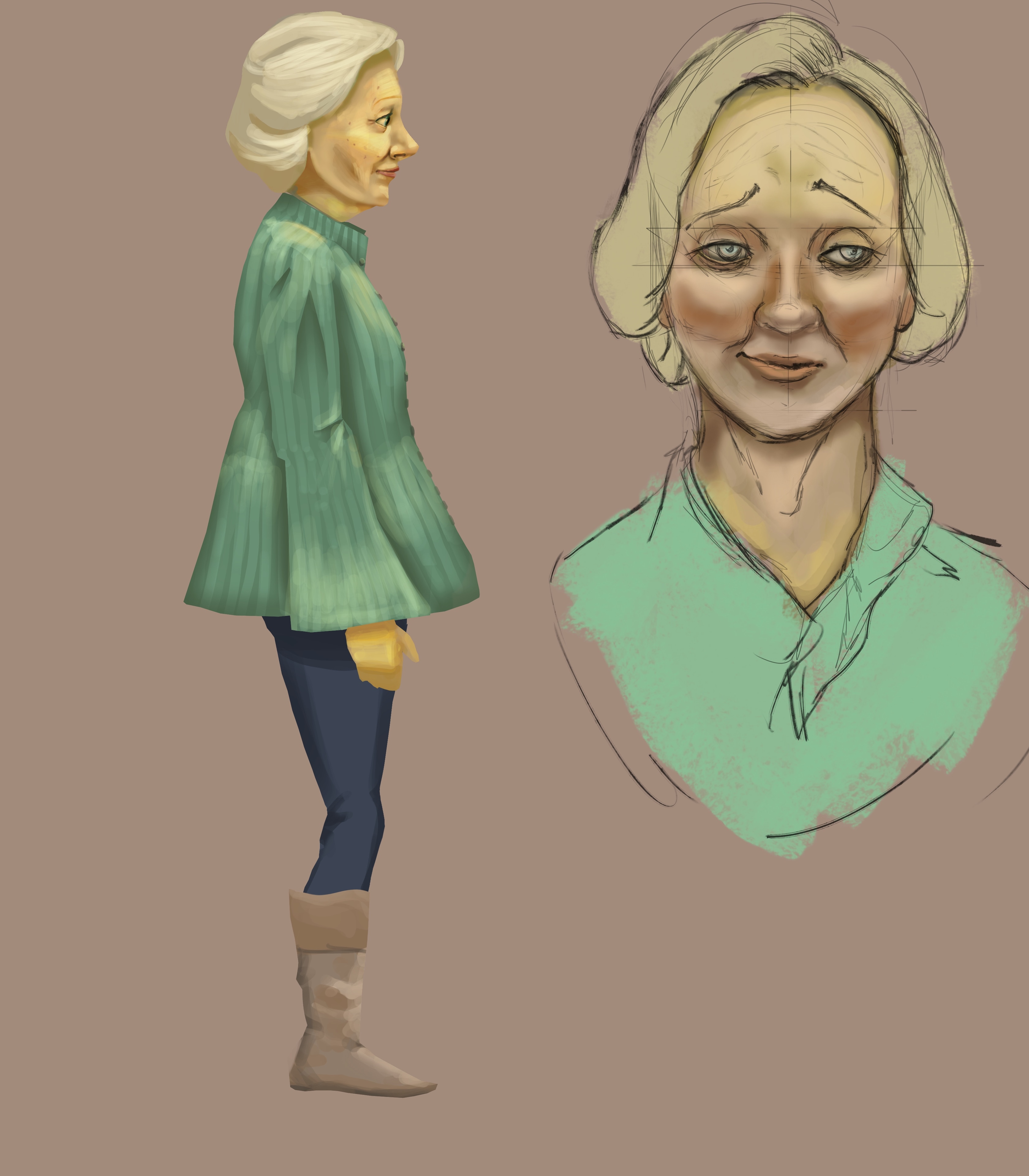 Character design illustration par L'oeuf Ou La Toile