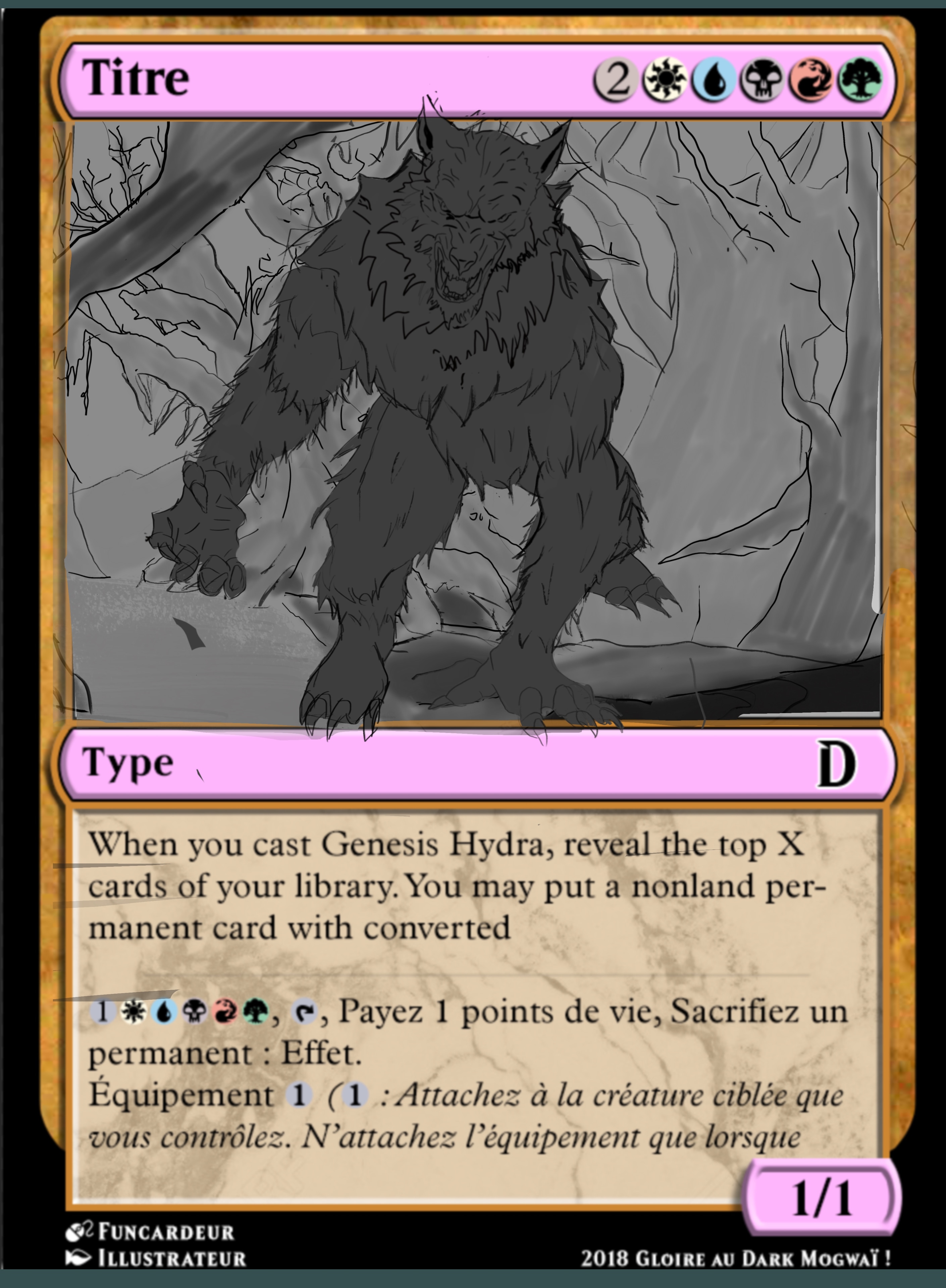 Inspiration Magic the gathering 2026 par Wil dessine