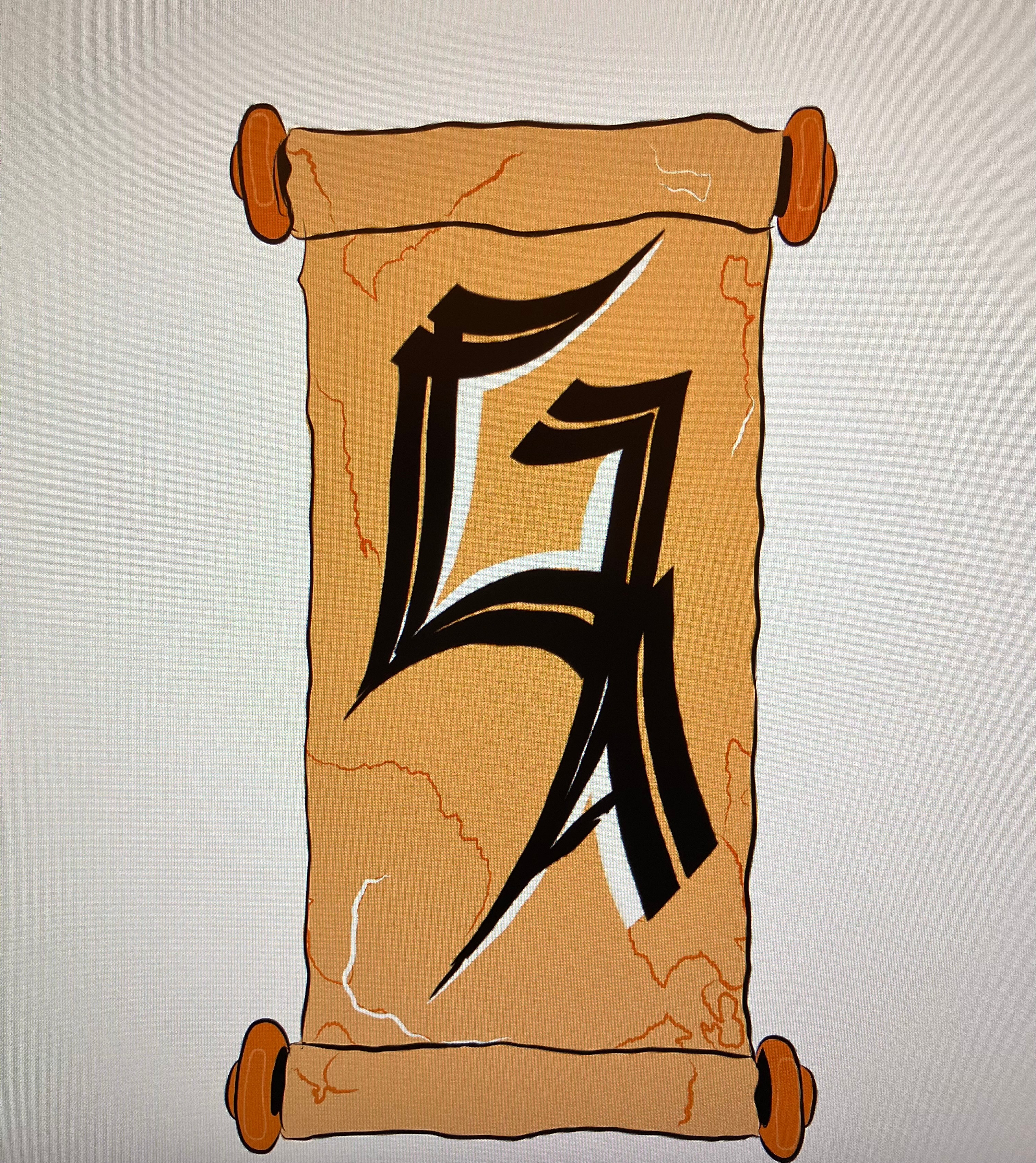 Début de digital painting par LeVoyageurPortable