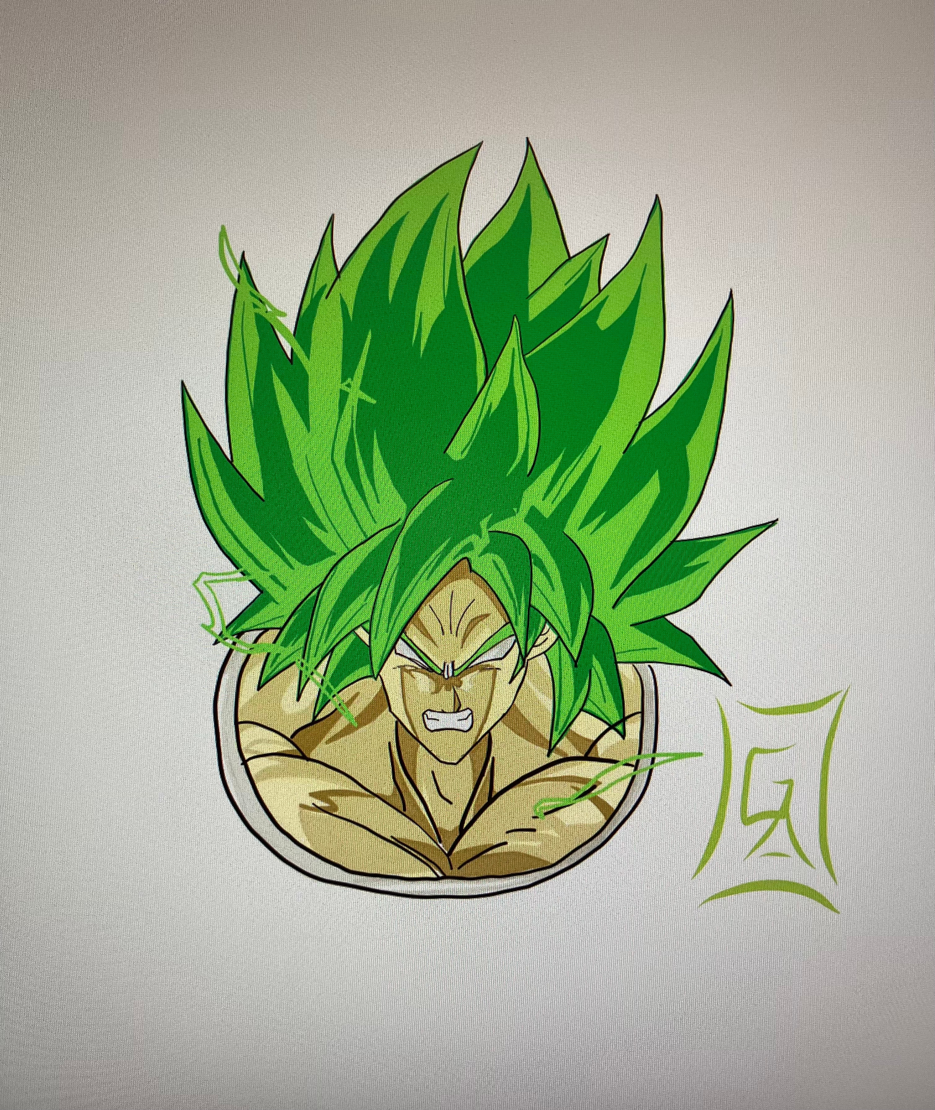 Début de digital painting par LeVoyageurPortable