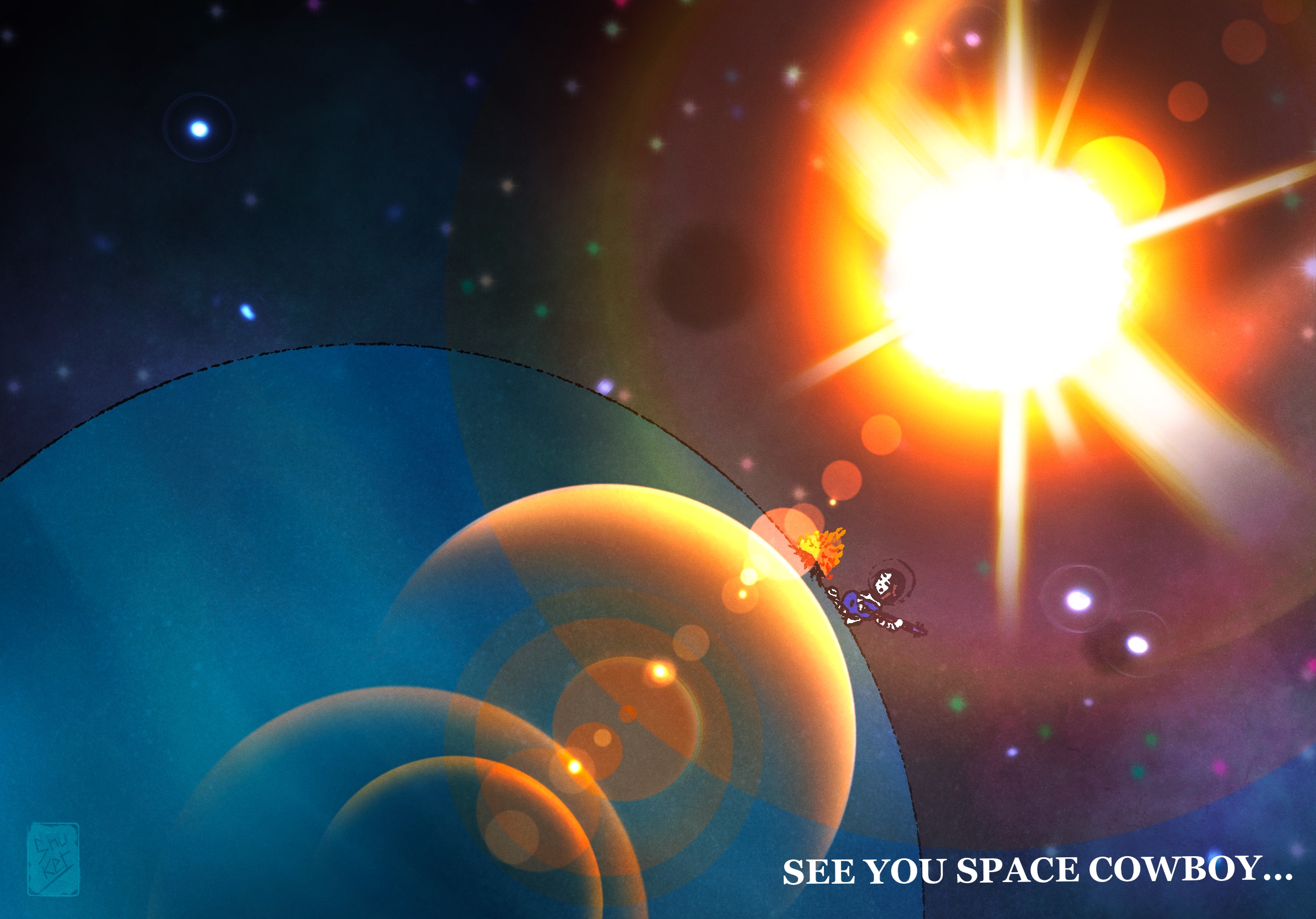 Chaque petite chose dans cet univers est quantique par Shuket