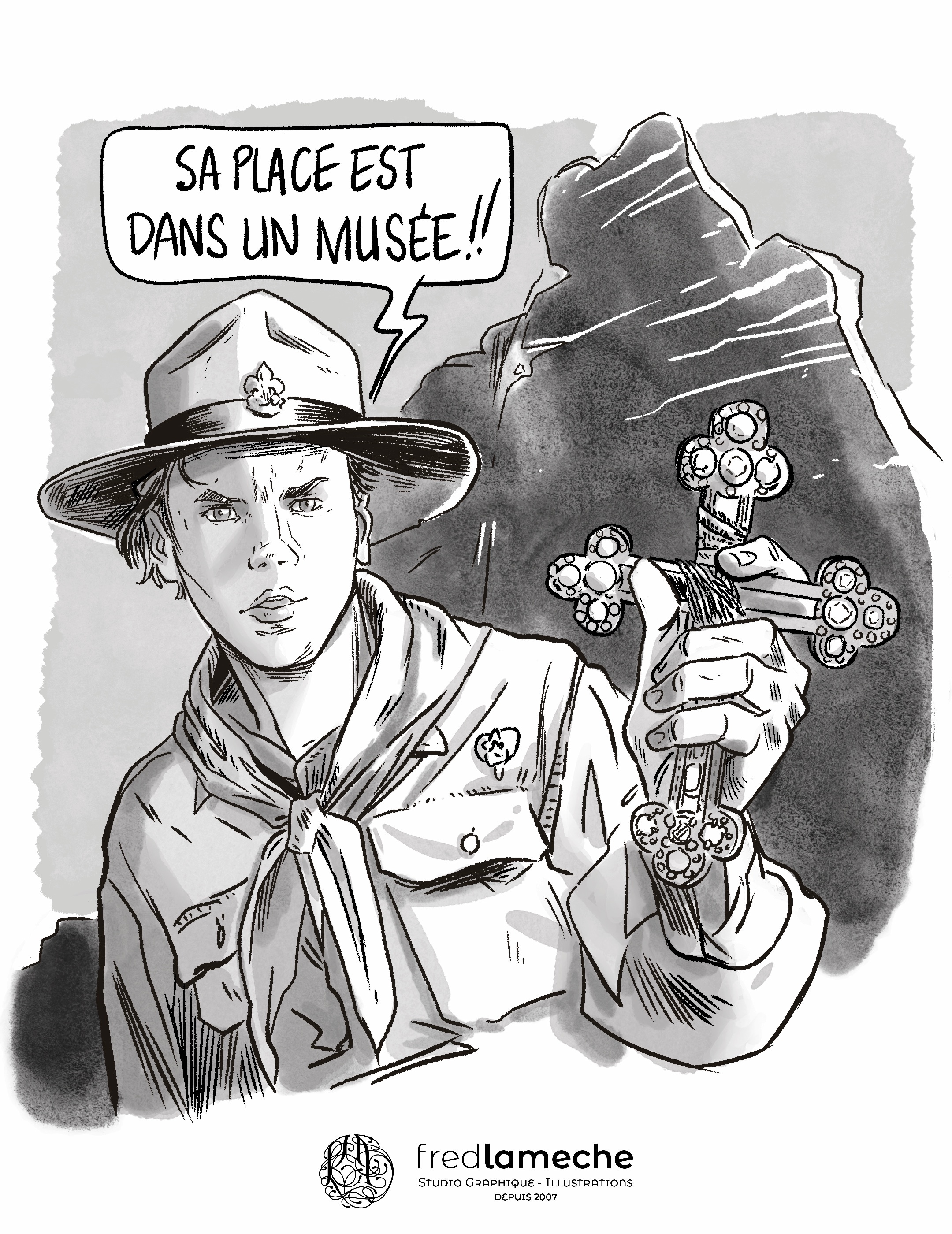 Inktober 2026 par fredlameche